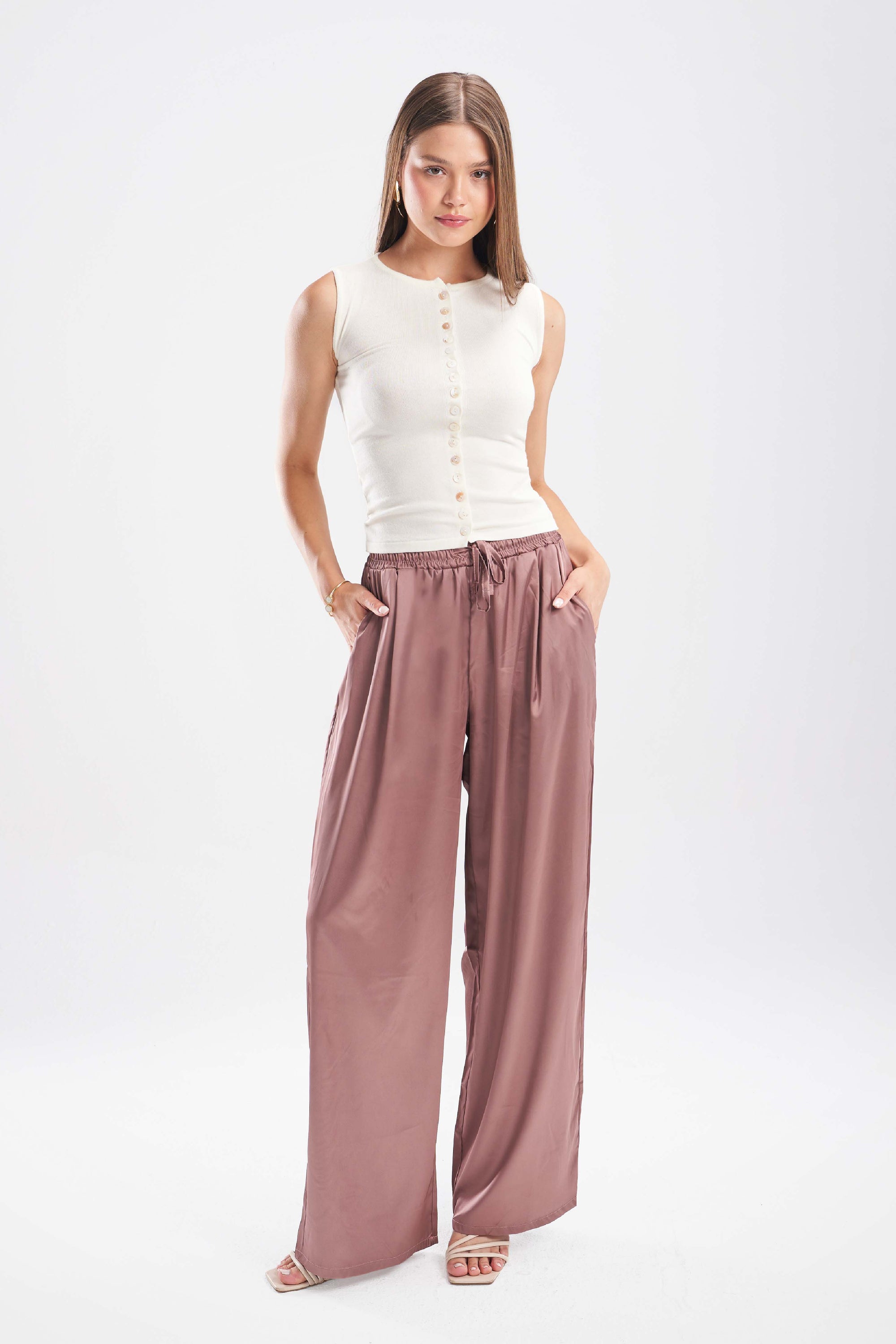 Satin Trousers