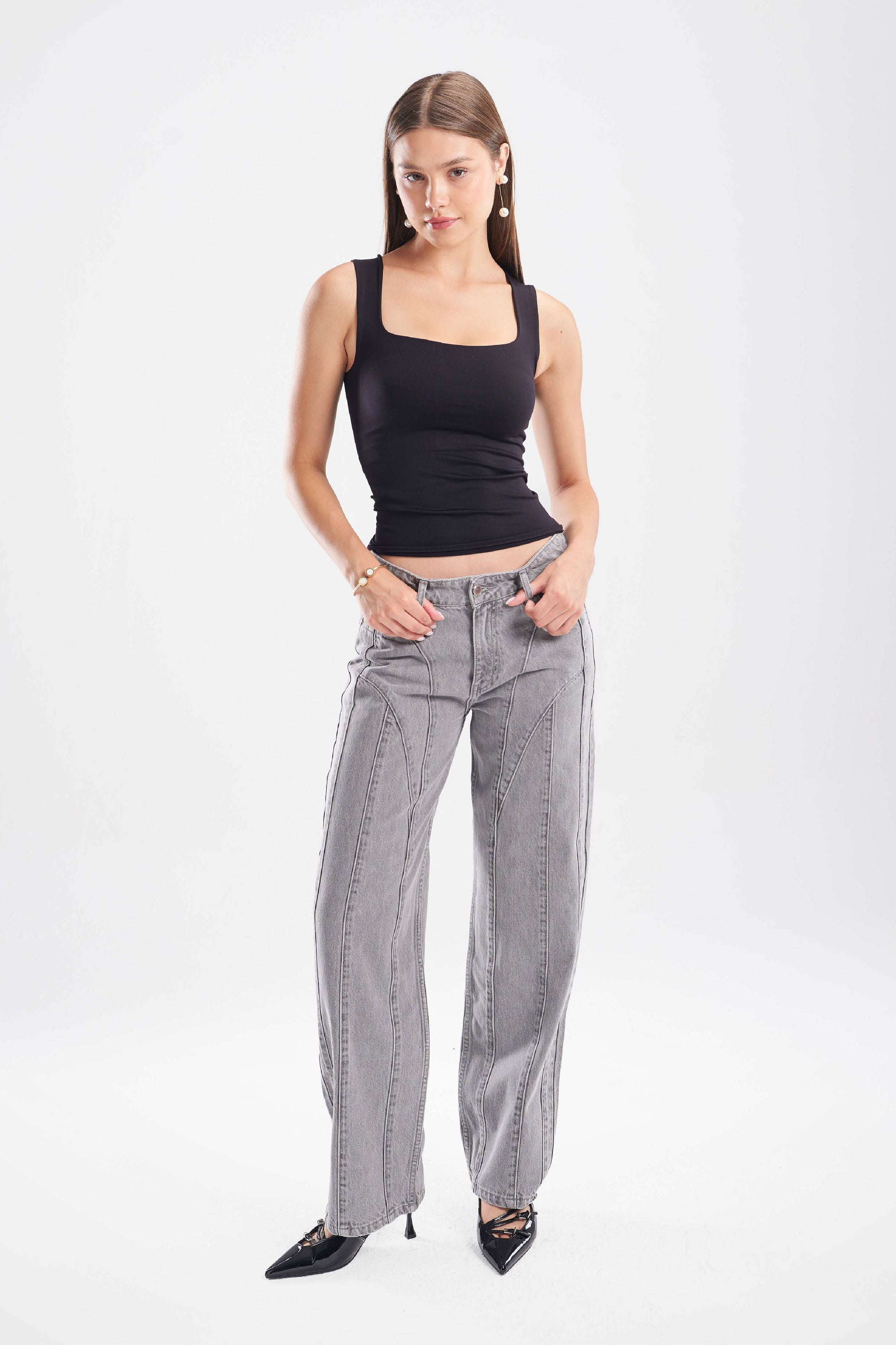 Square Neck Tank Top