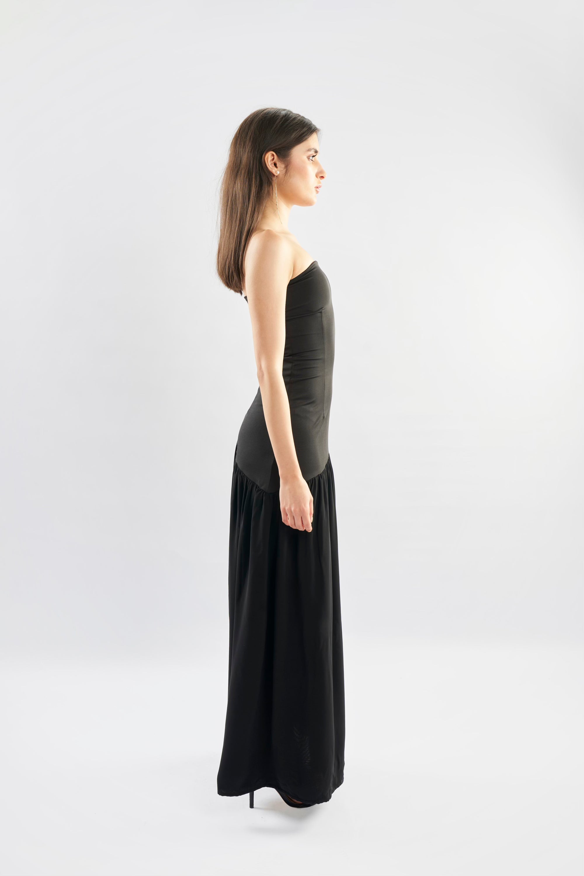 Strapless Maxi Dress