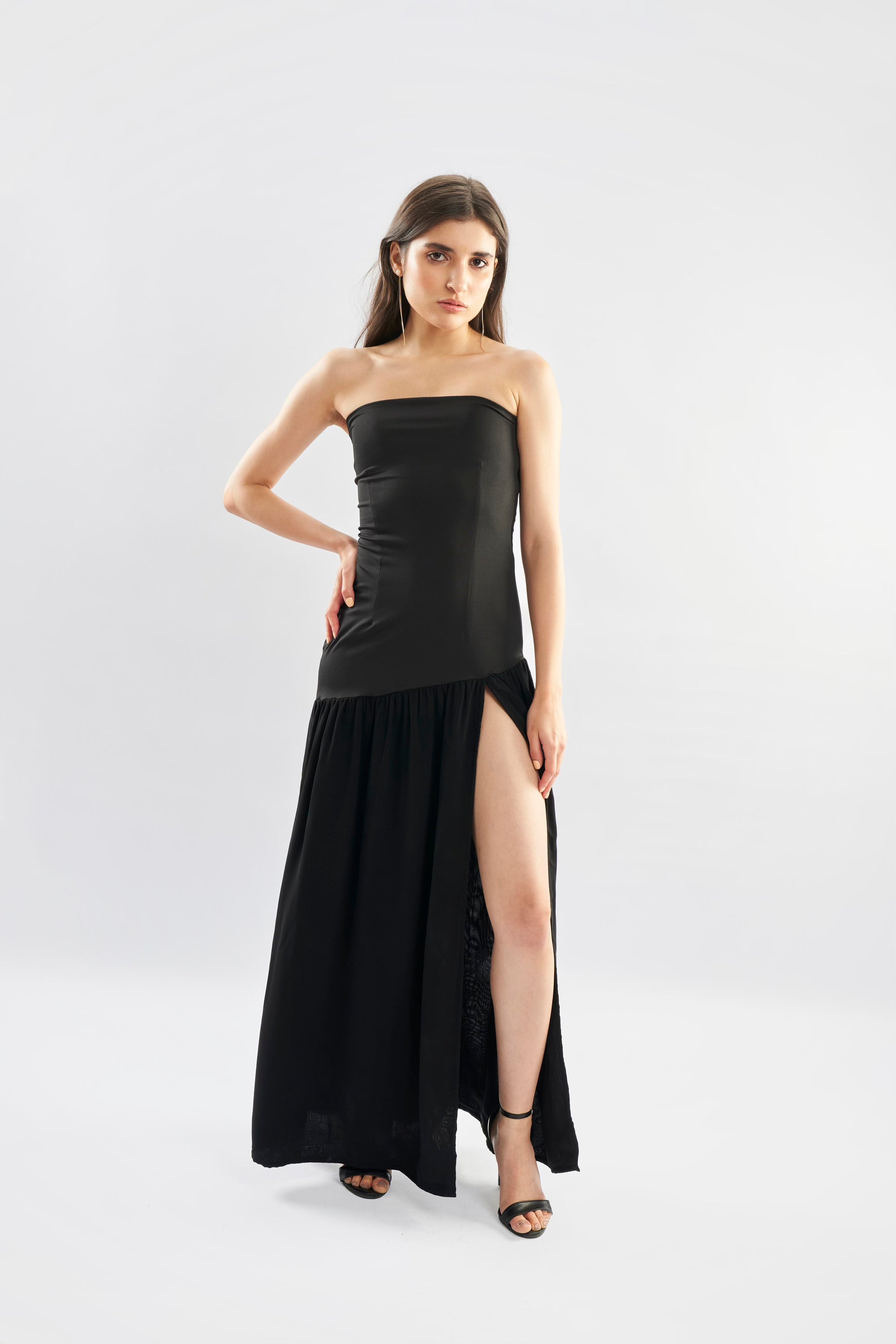 Strapless Maxi Dress