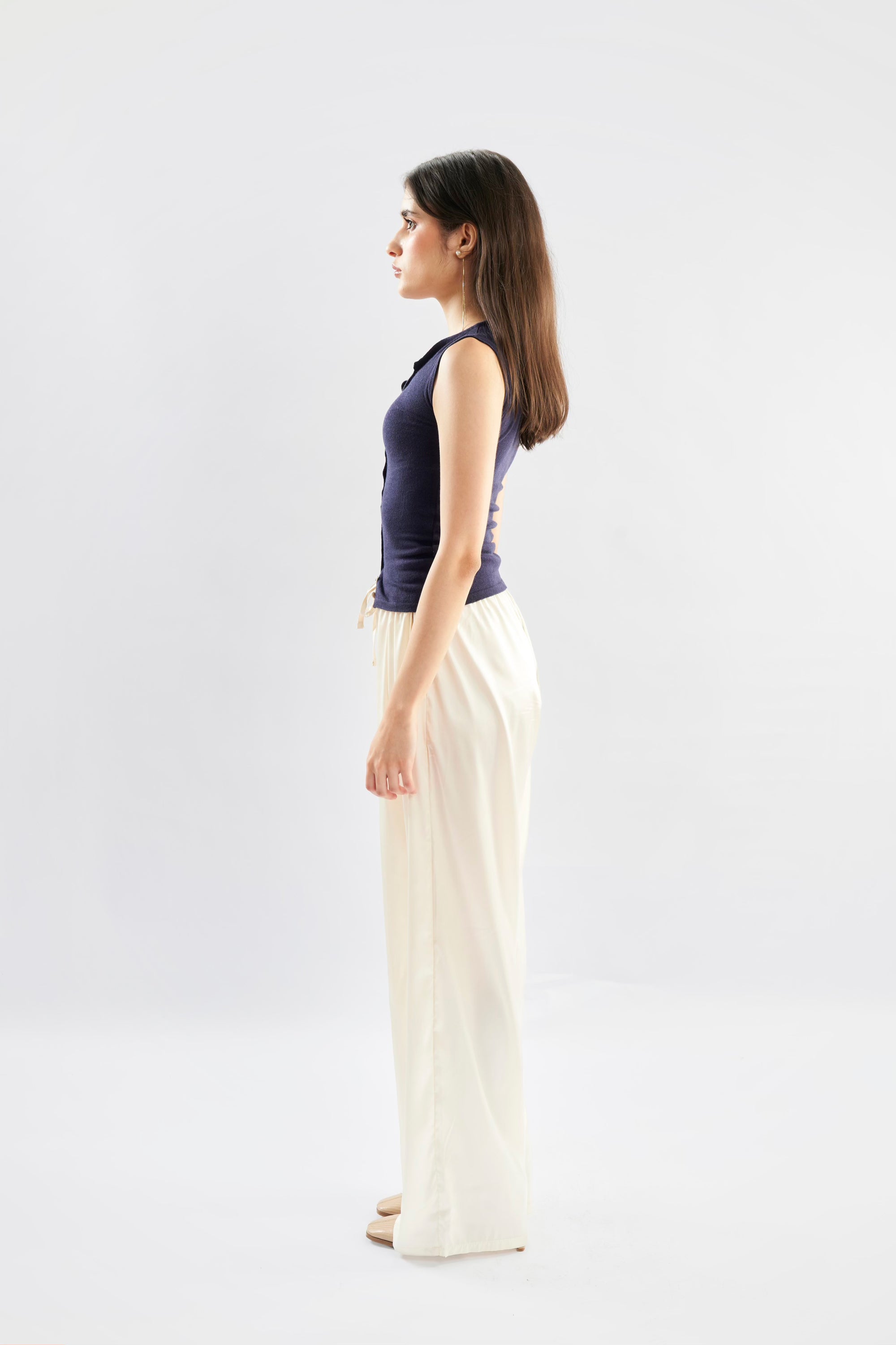 Knit Button Up Top