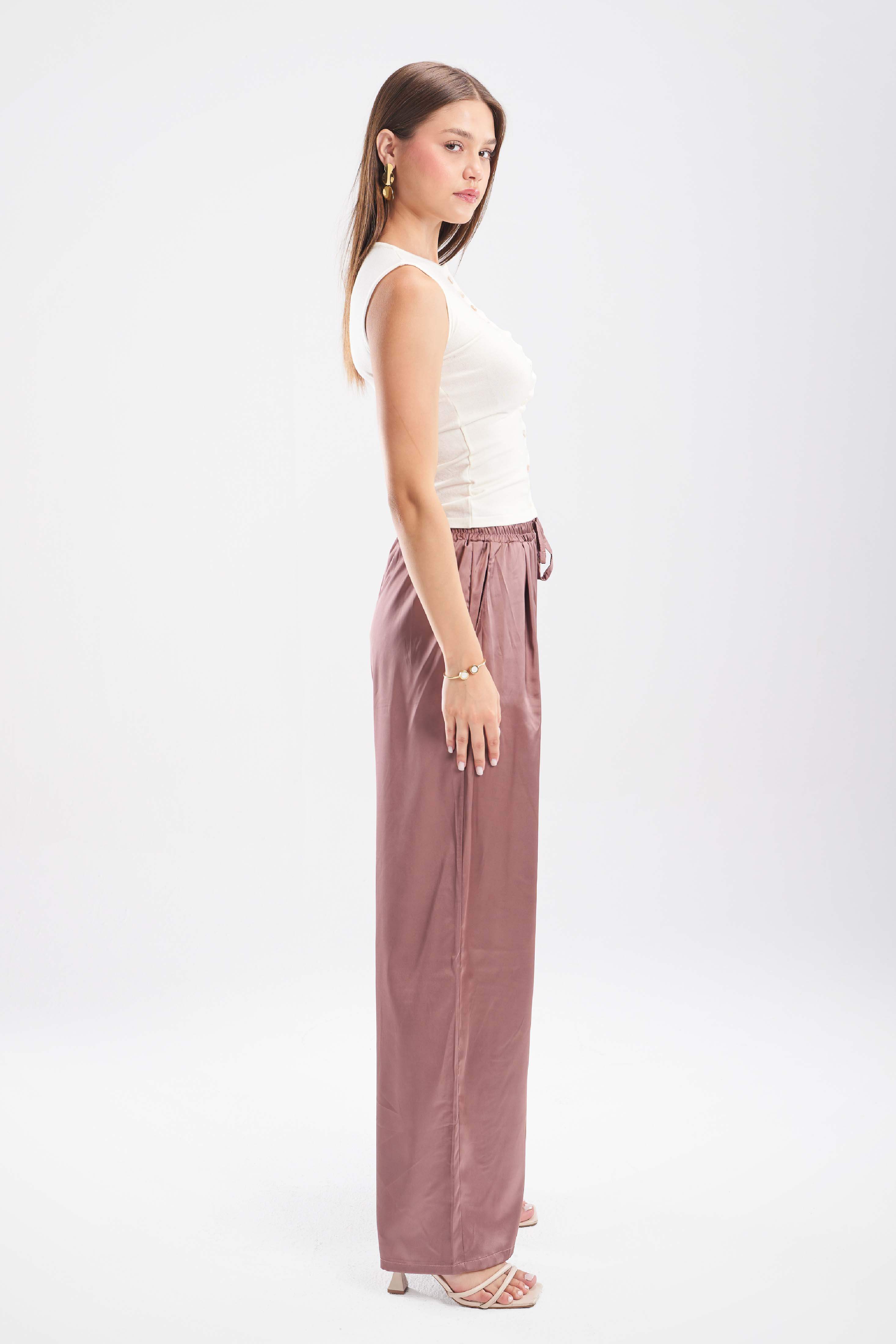 Satin Trousers - ShopLDJ.com