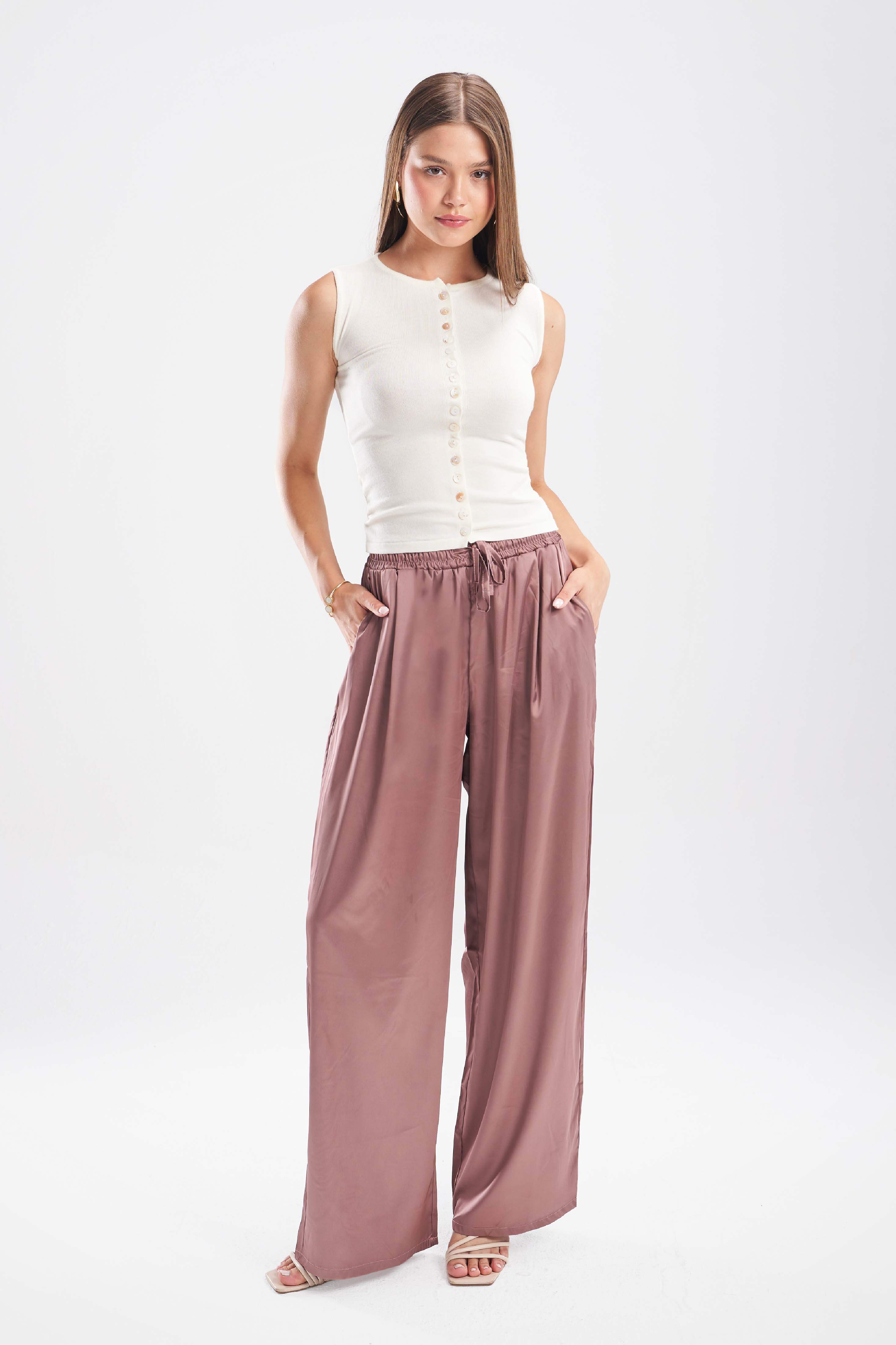 Satin Trousers - ShopLDJ.com