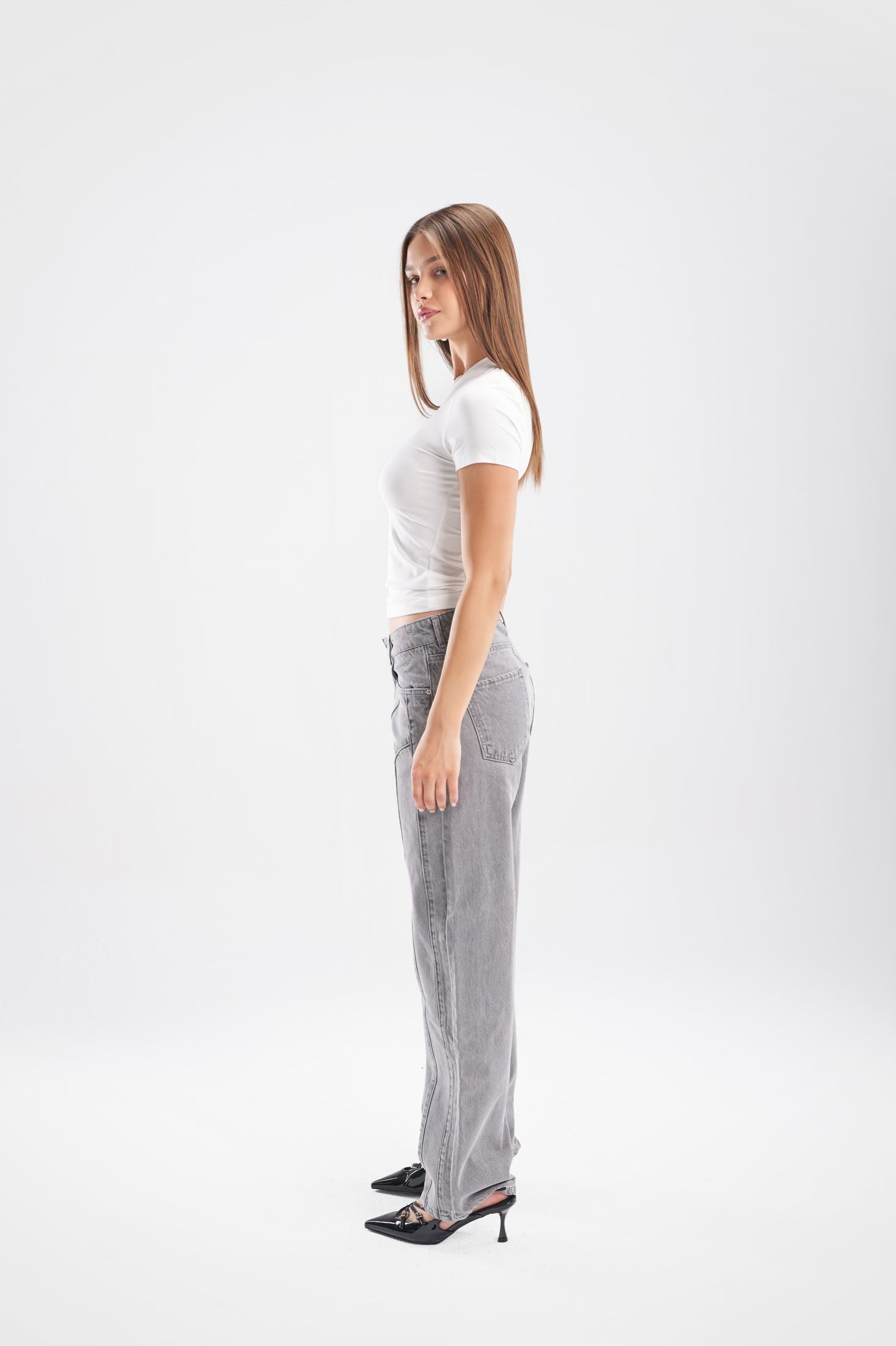 Seam Detail Jeans - ShopLDJ.com