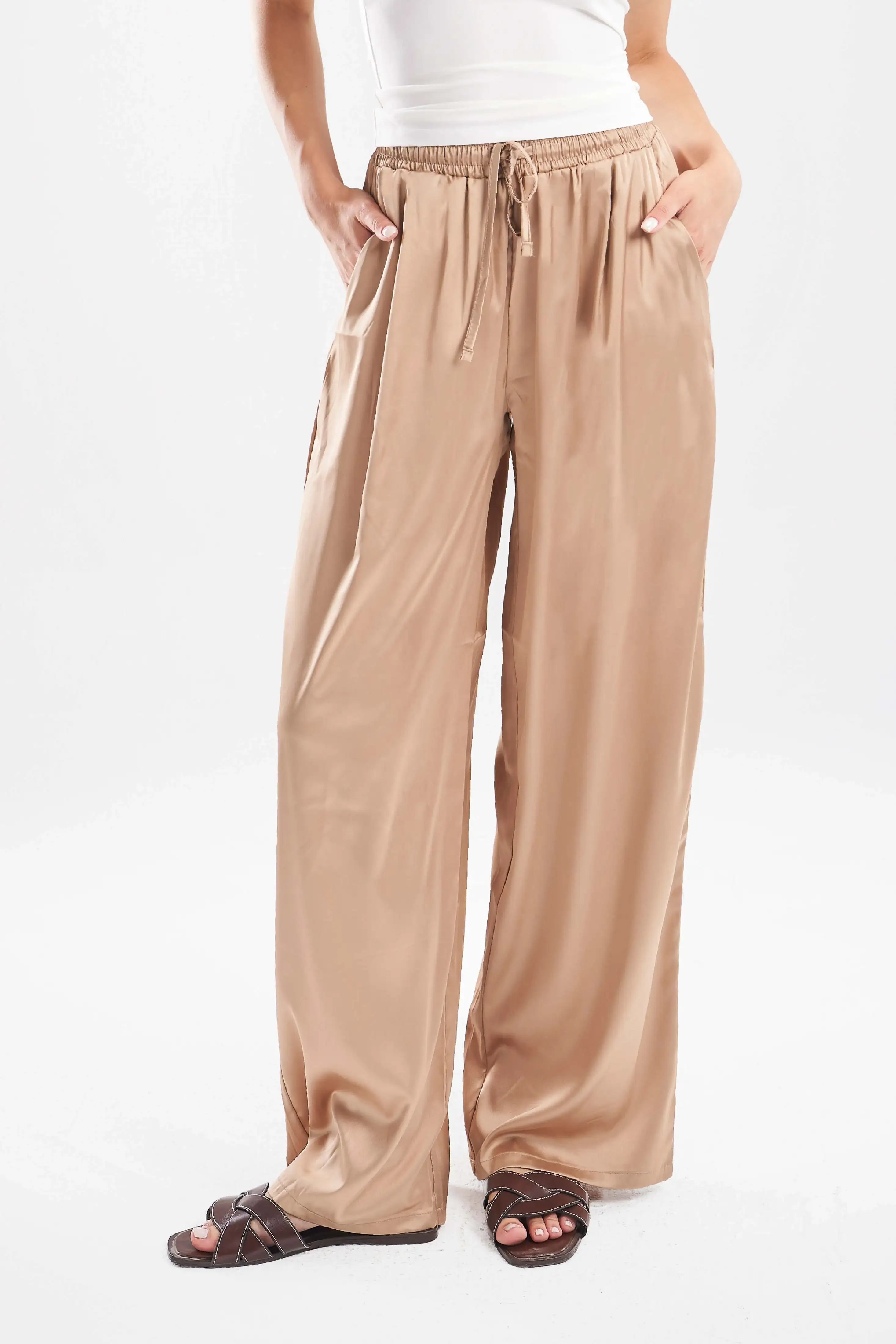 Satin Trousers - ShopLDJ.com