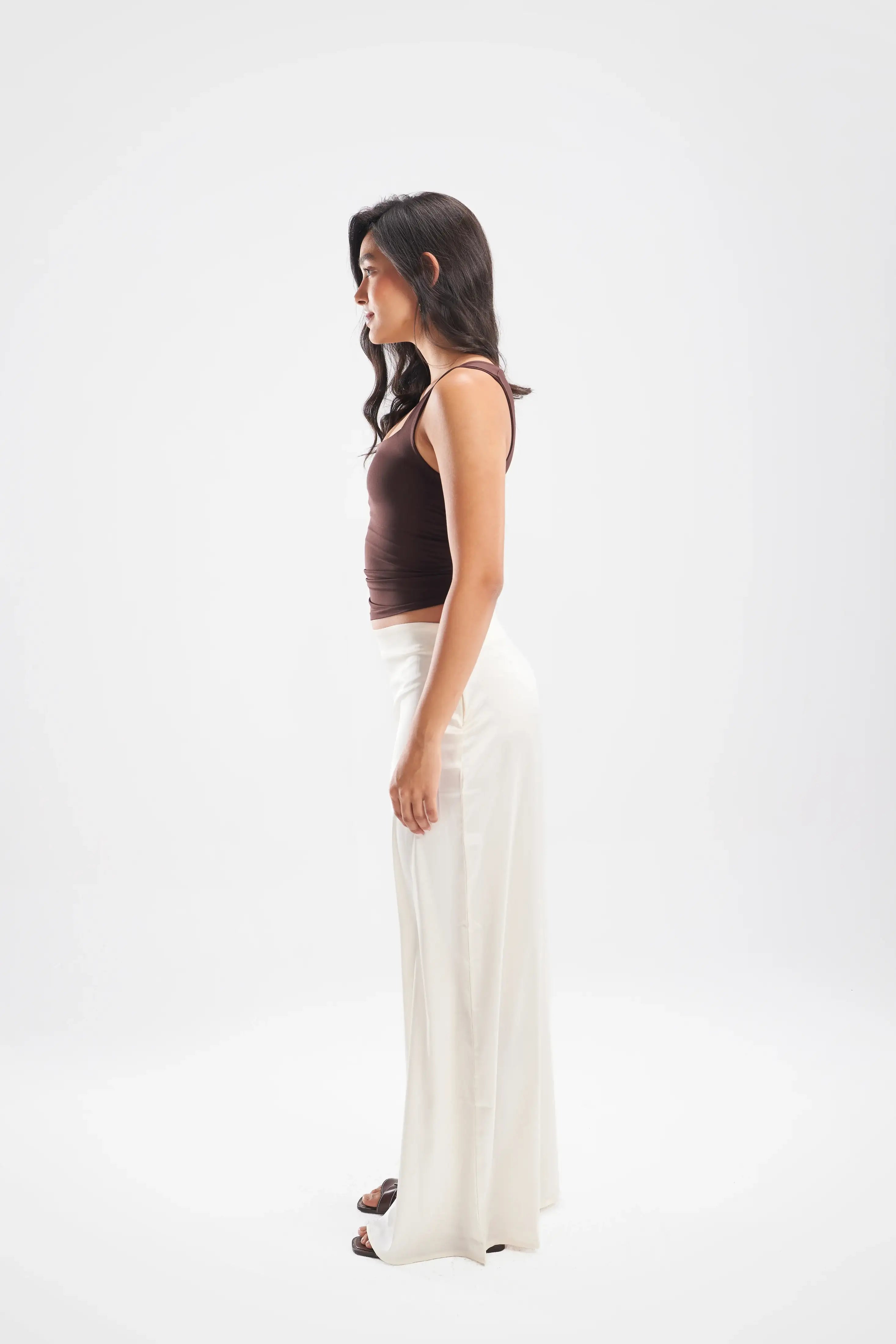 Satin Maxi Skirt - ShopLDJ.com