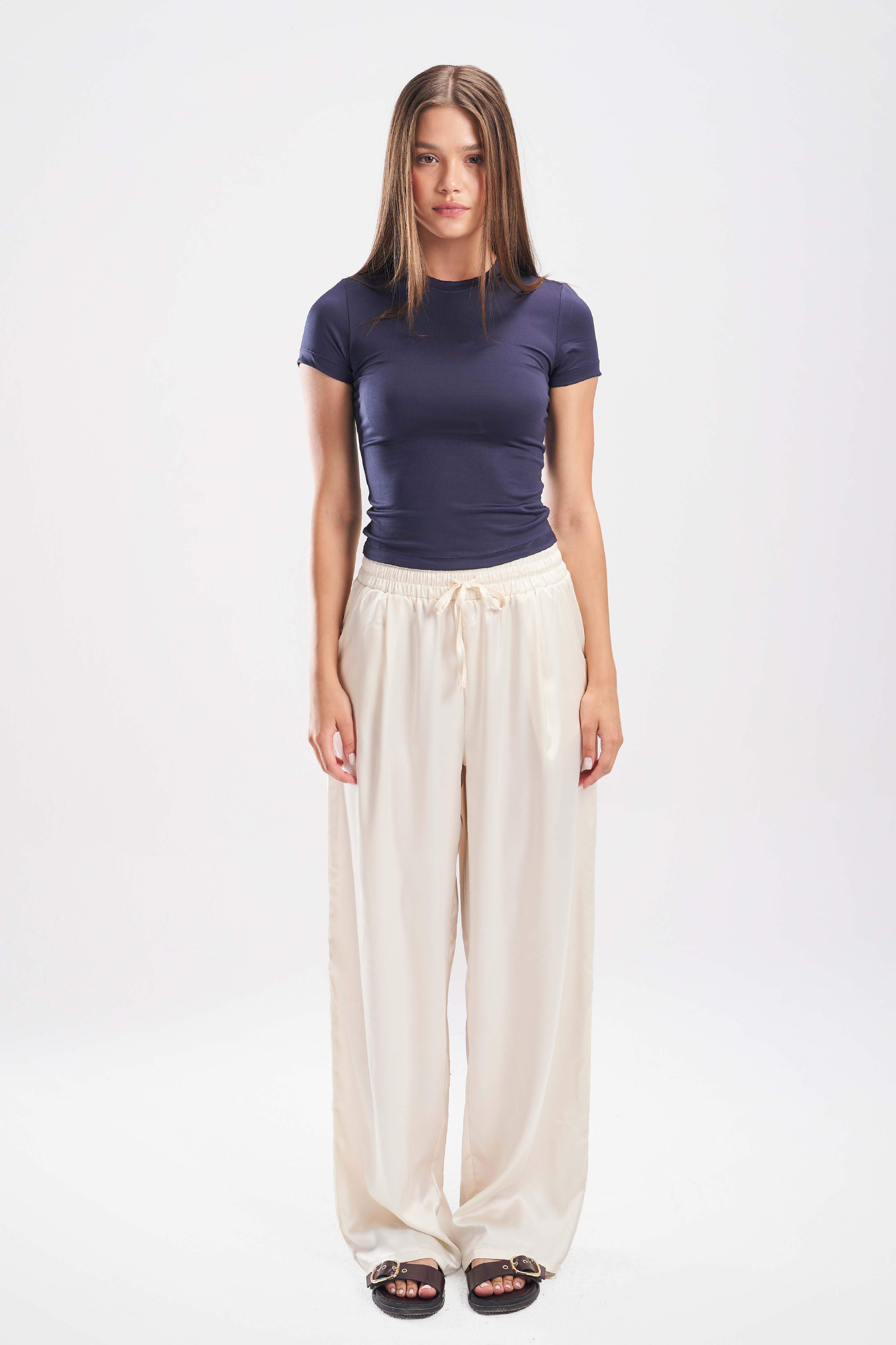 Satin Trousers - ShopLDJ.com