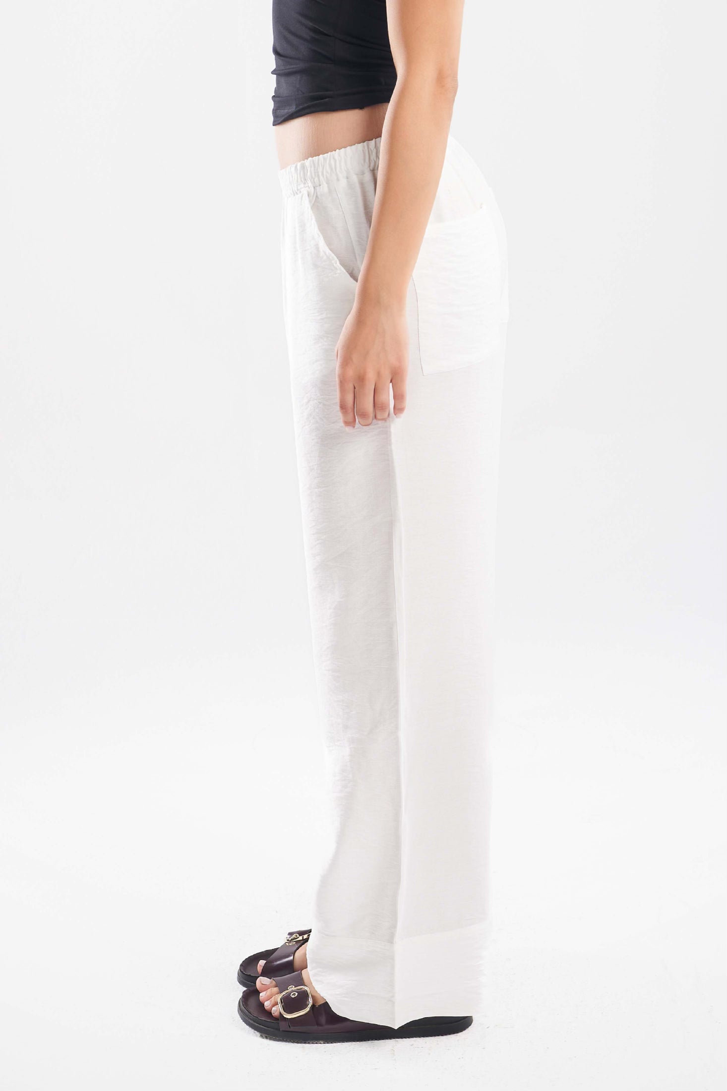 Linen Blend Trousers - ShopLDJ.com