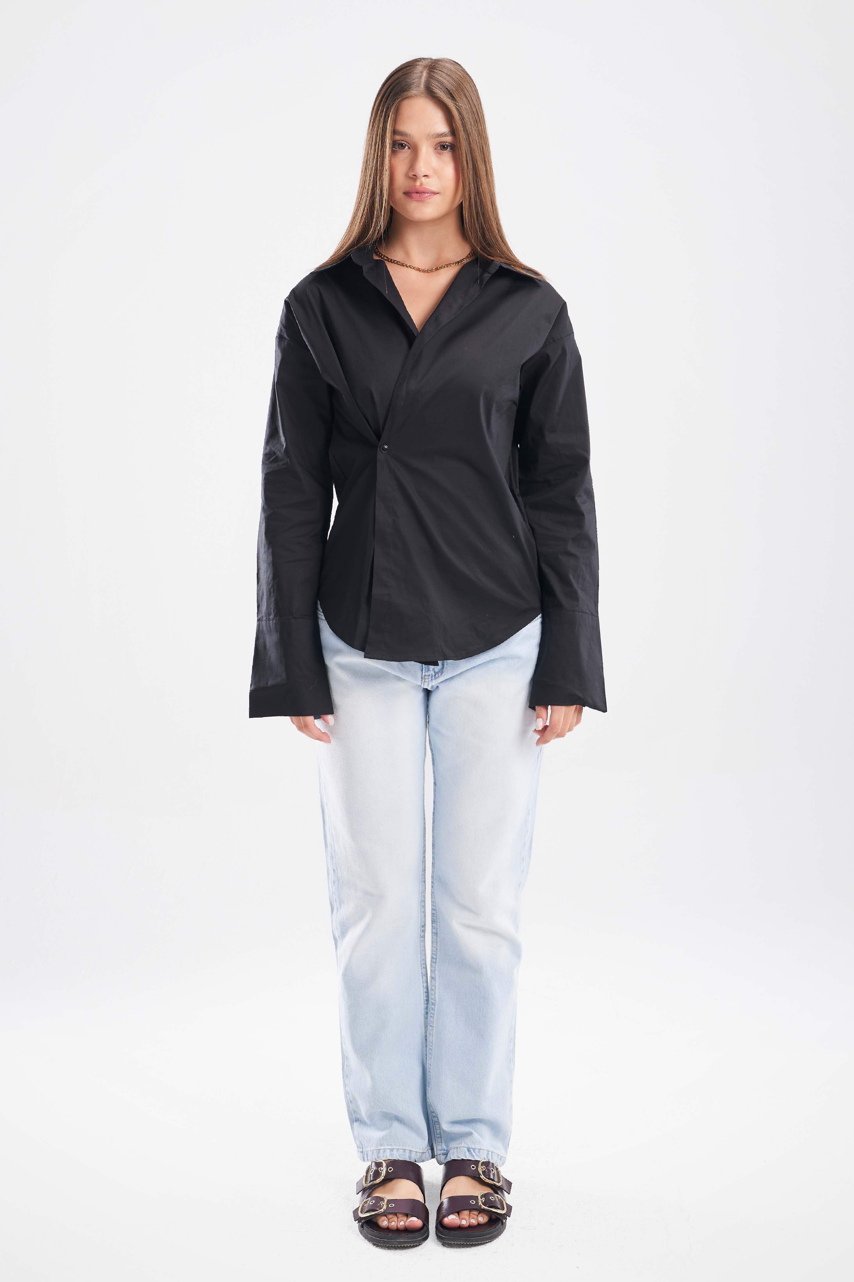 Mid-Rise Straight Leg Jeans - ShopLDJ.com