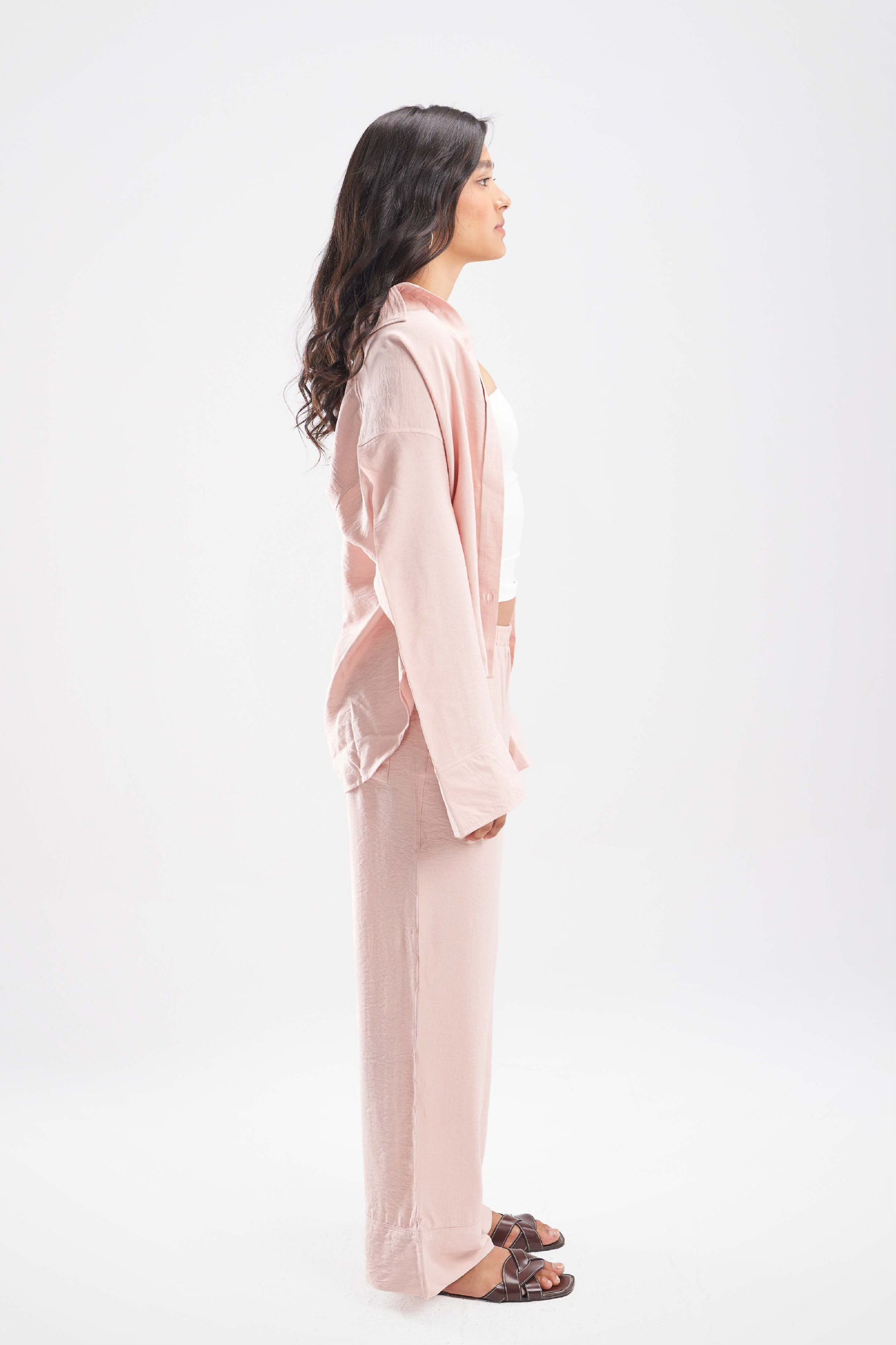 Linen Blend Trousers