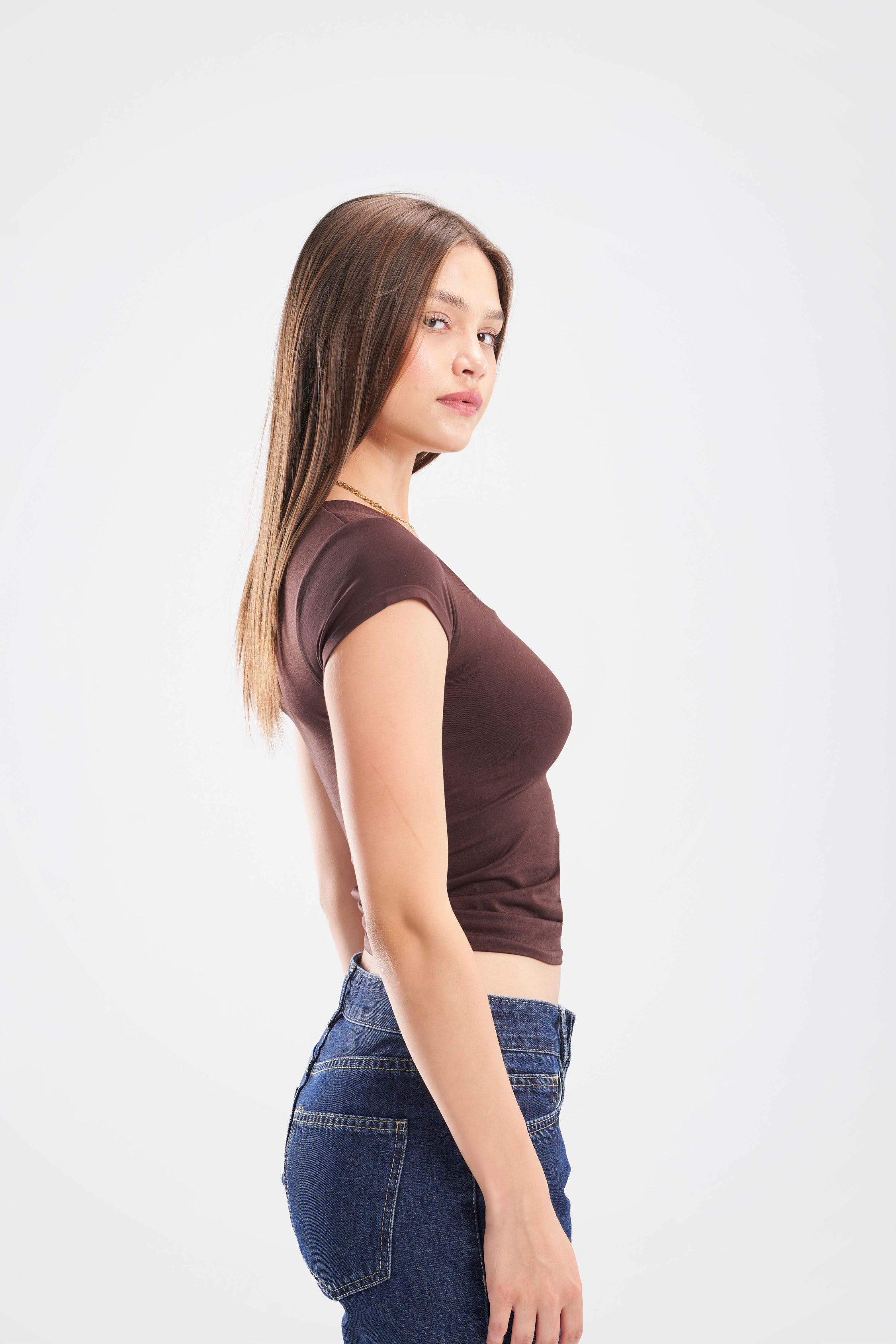 Square Neck T-Shirt - ShopLDJ.com