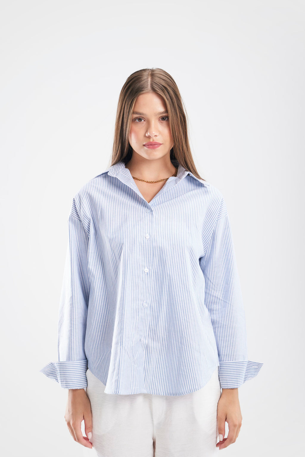 Striped Shirt - Blue