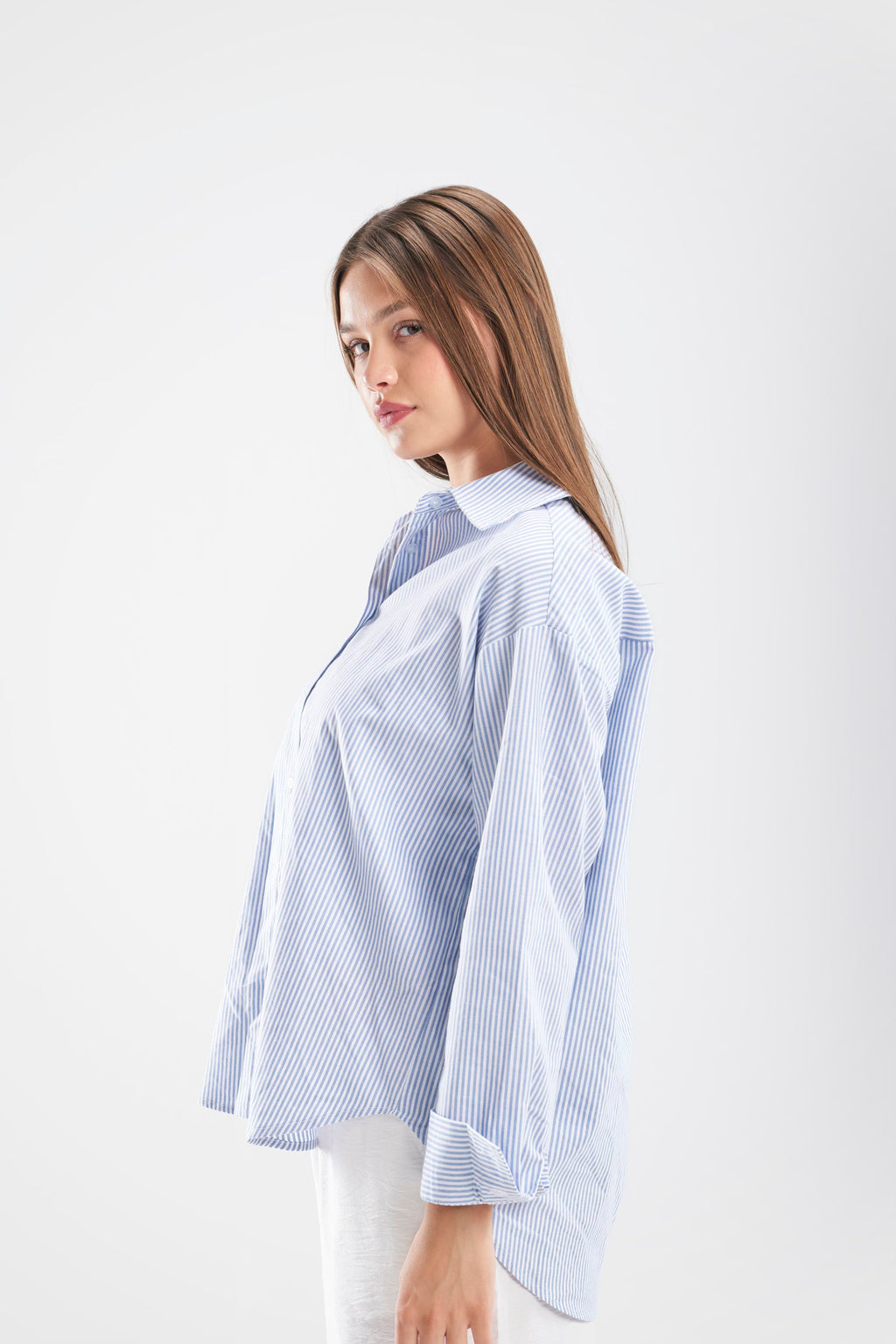 Striped Shirt - Blue