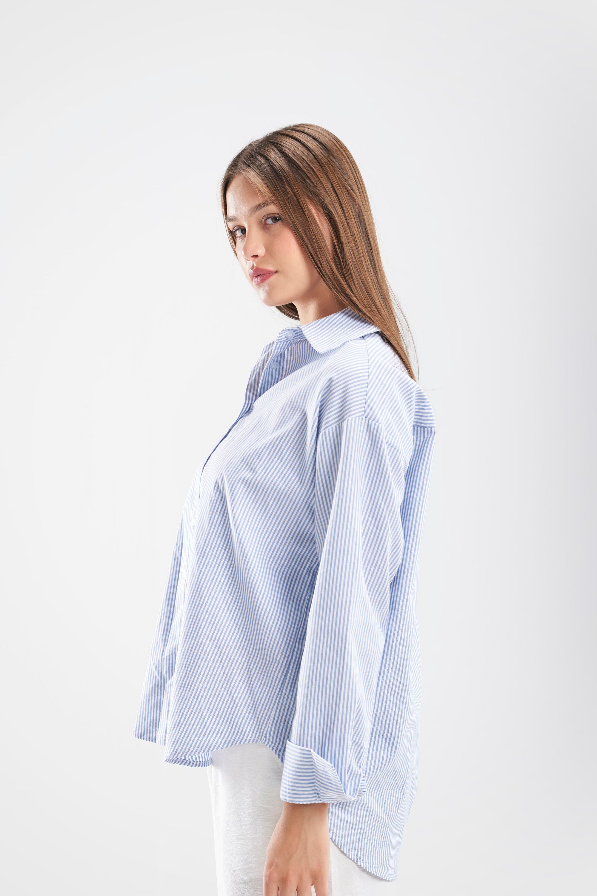 Striped Shirt - Blue