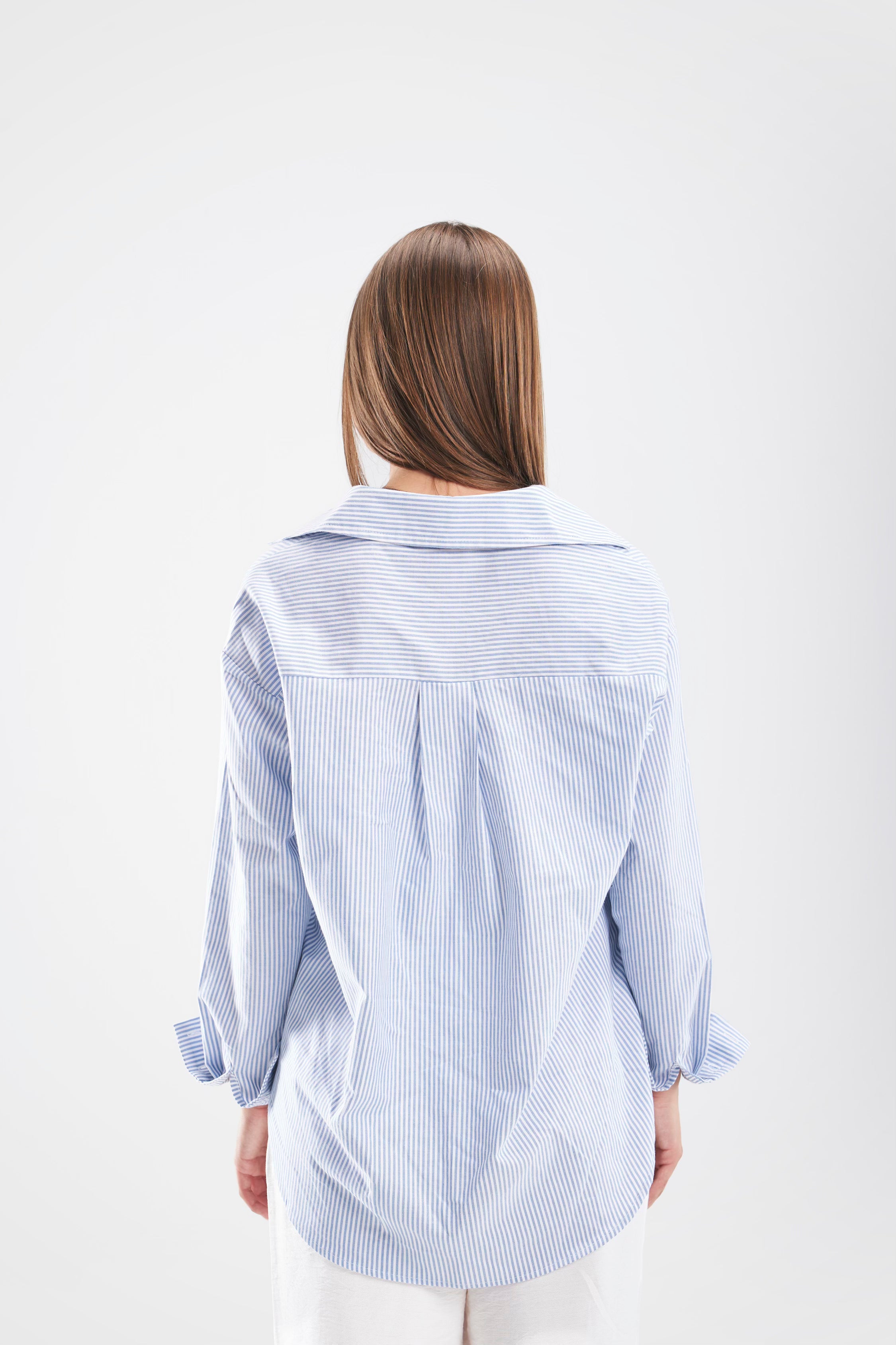 Striped Shirt - Blue - ShopLDJ.com