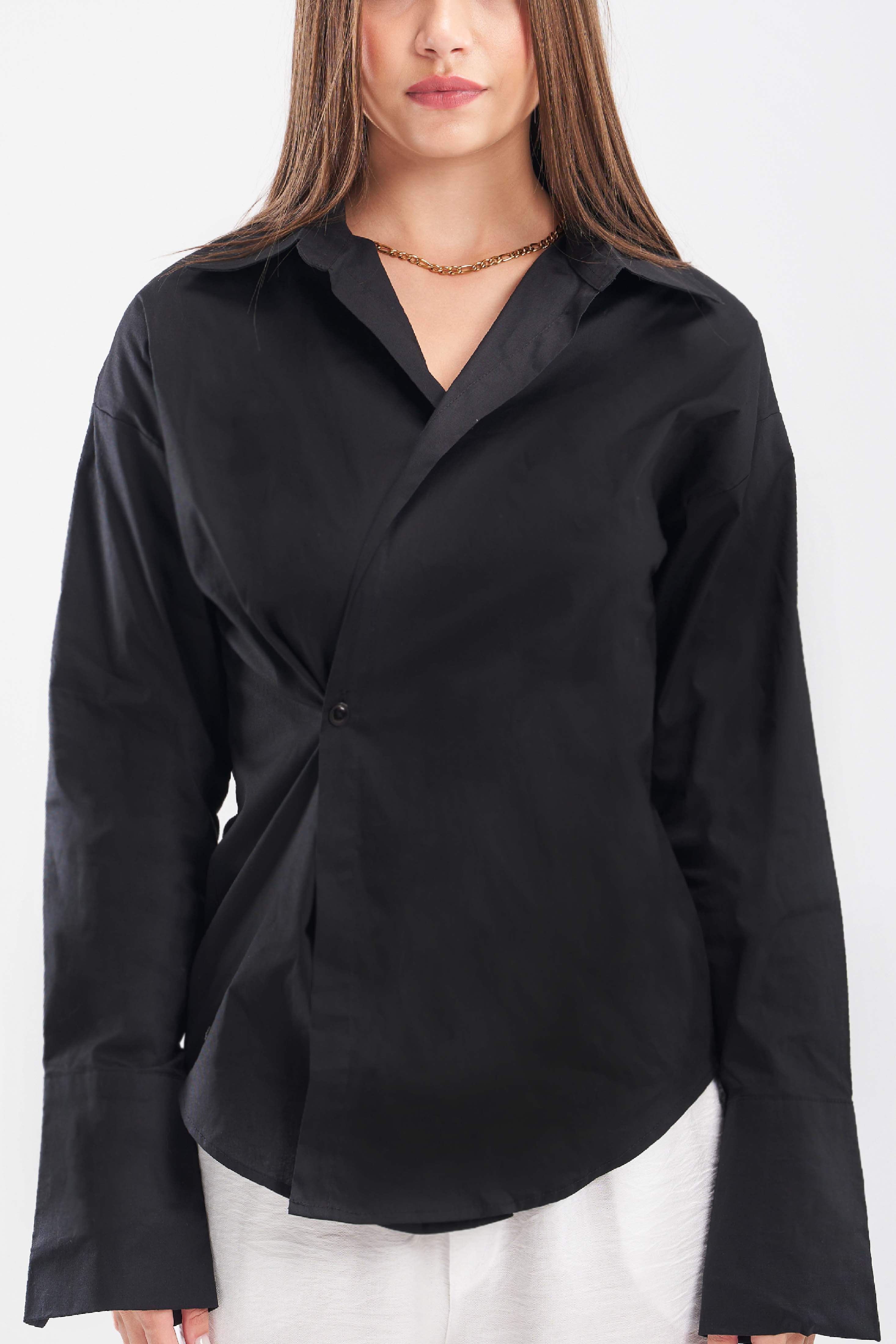 Asymmetrical Shirt - ShopLDJ.com