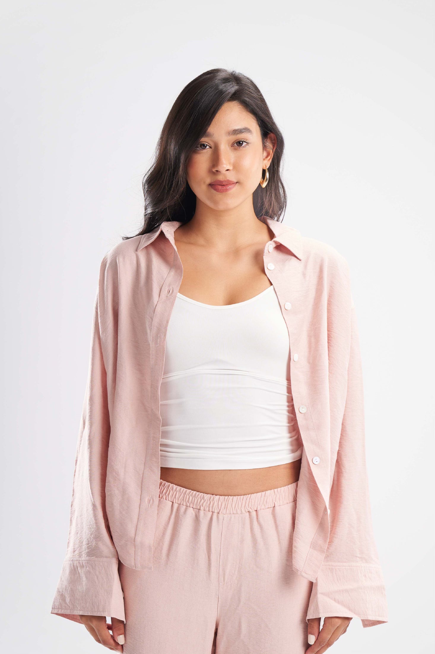 Linen Blend Shirt - ShopLDJ.com