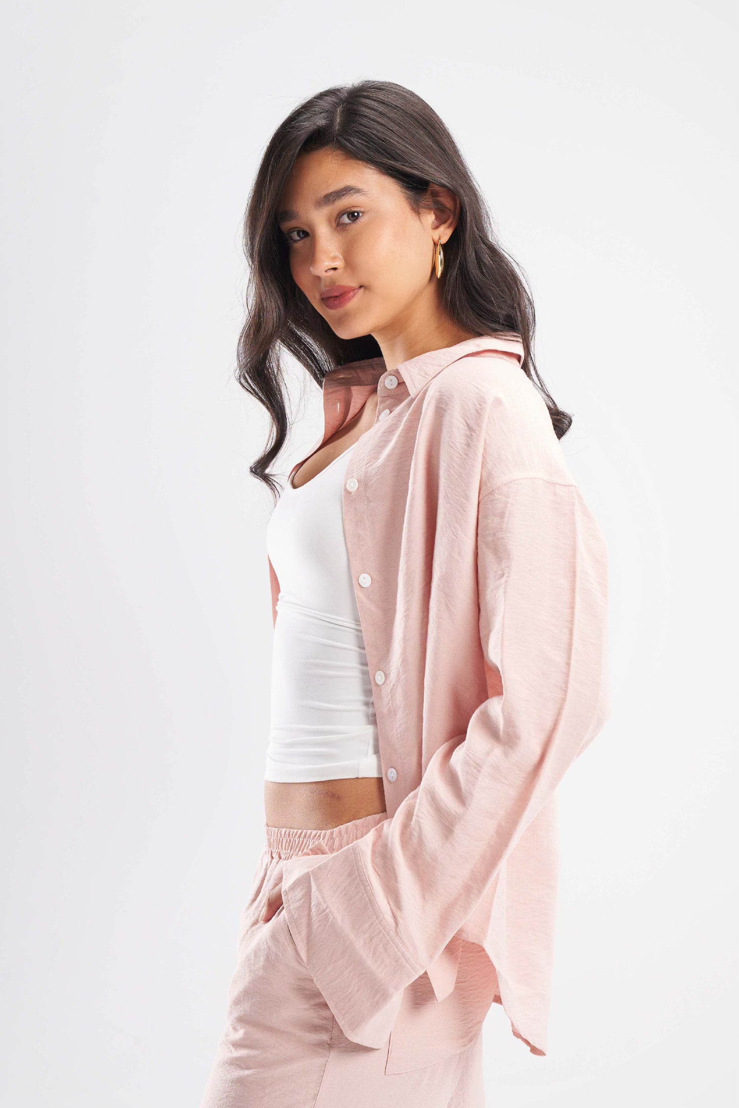 Linen Blend Shirt - ShopLDJ.com