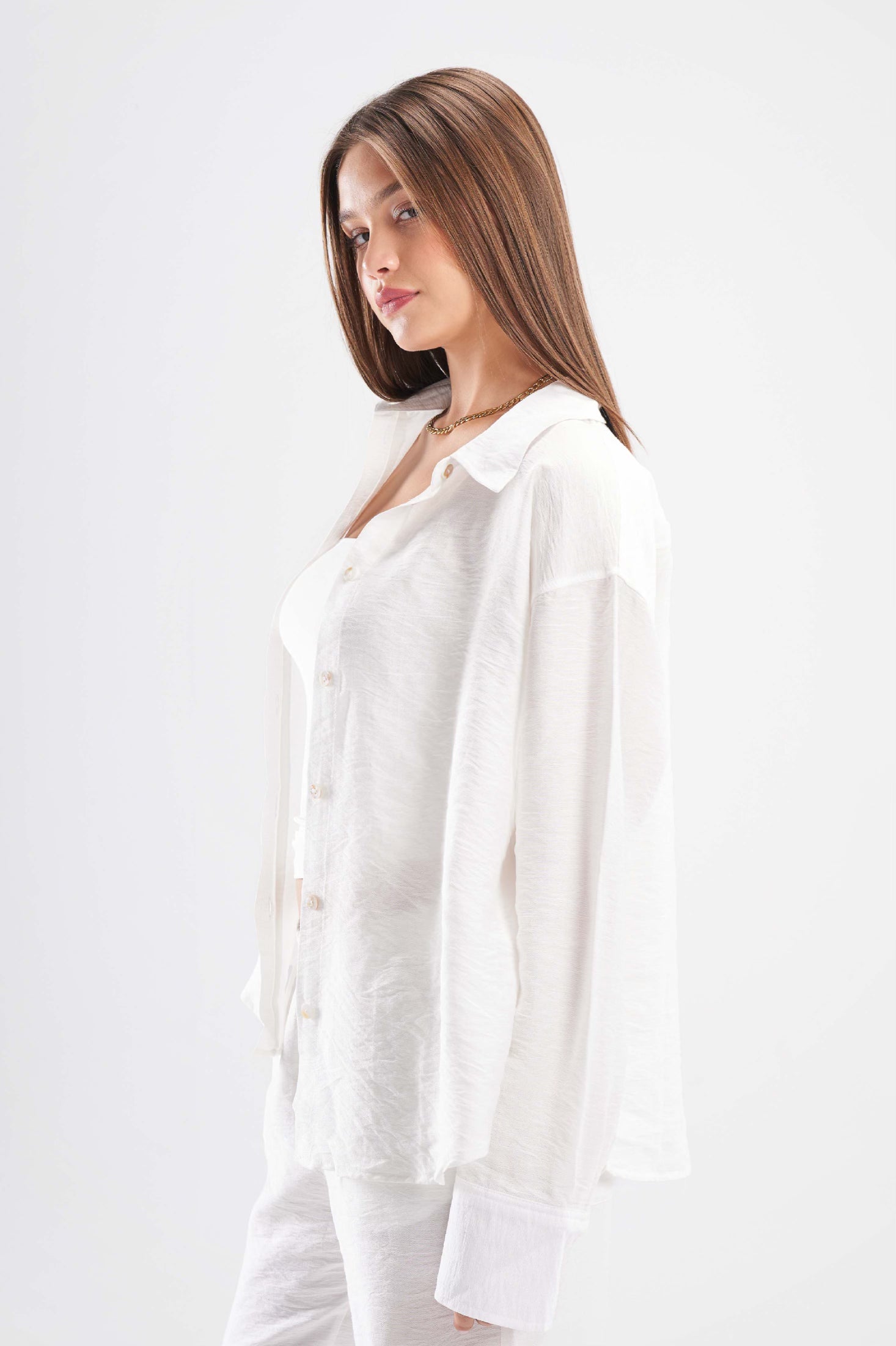 Linen Blend Shirt - ShopLDJ.com
