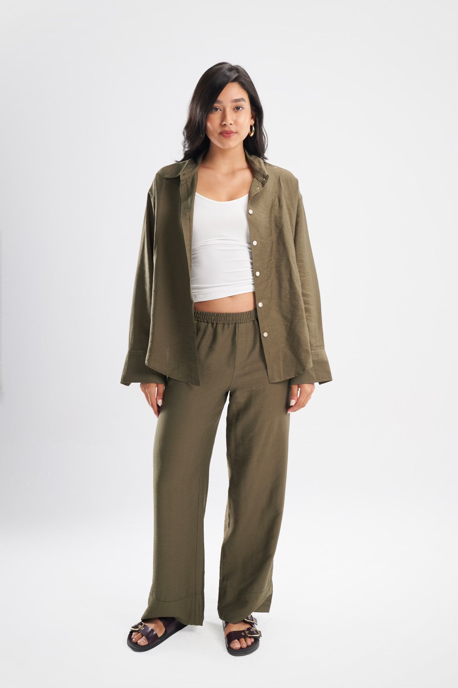 Linen Blend Shirt - ShopLDJ.com