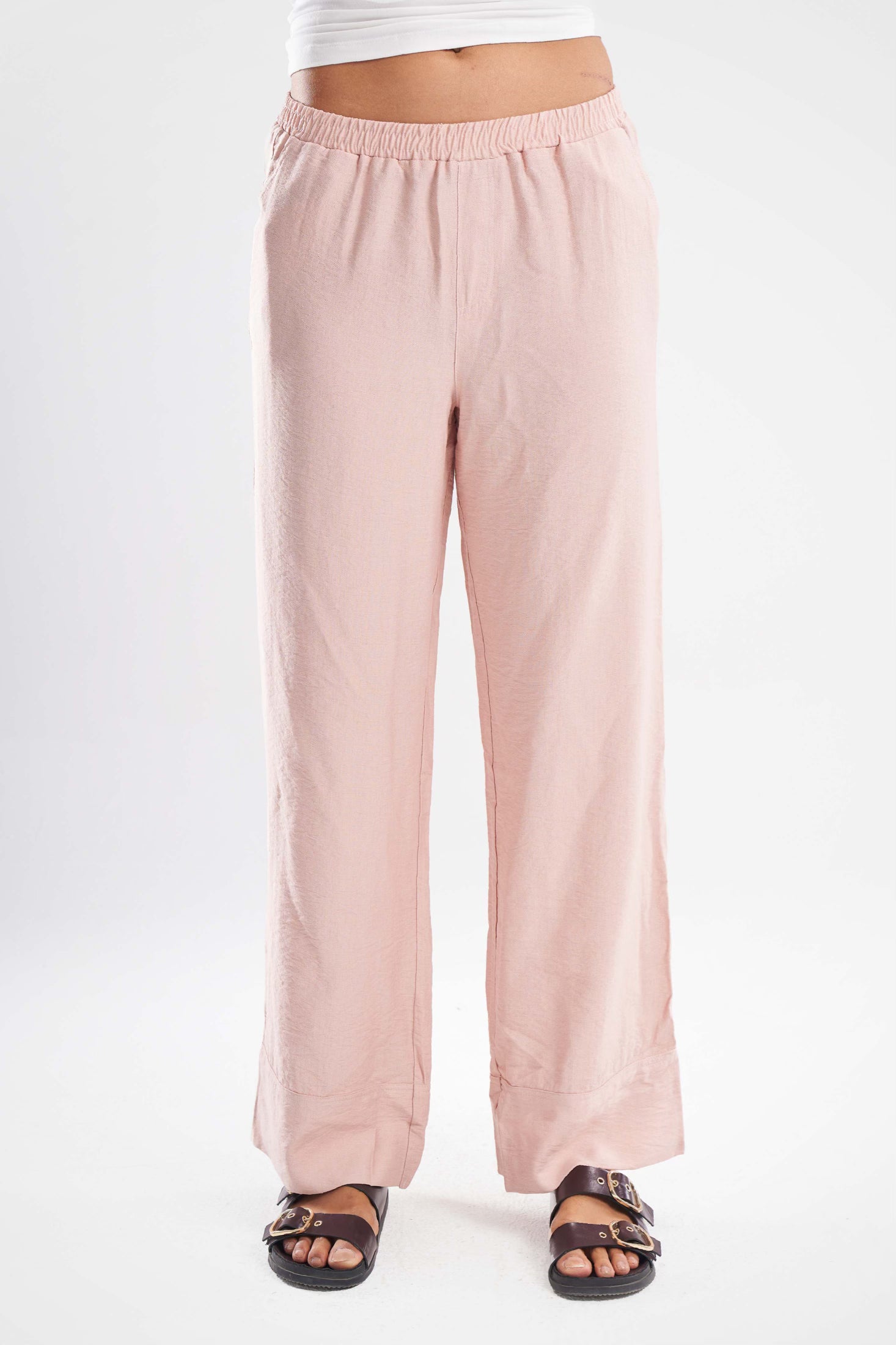 Linen Blend Trousers