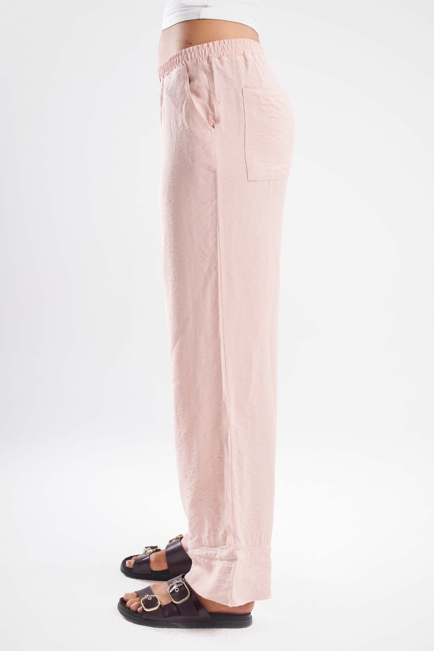 Linen Blend Trousers