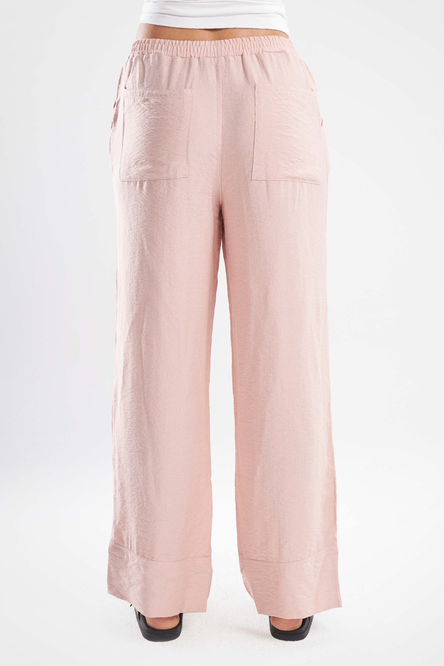 Linen Blend Trousers
