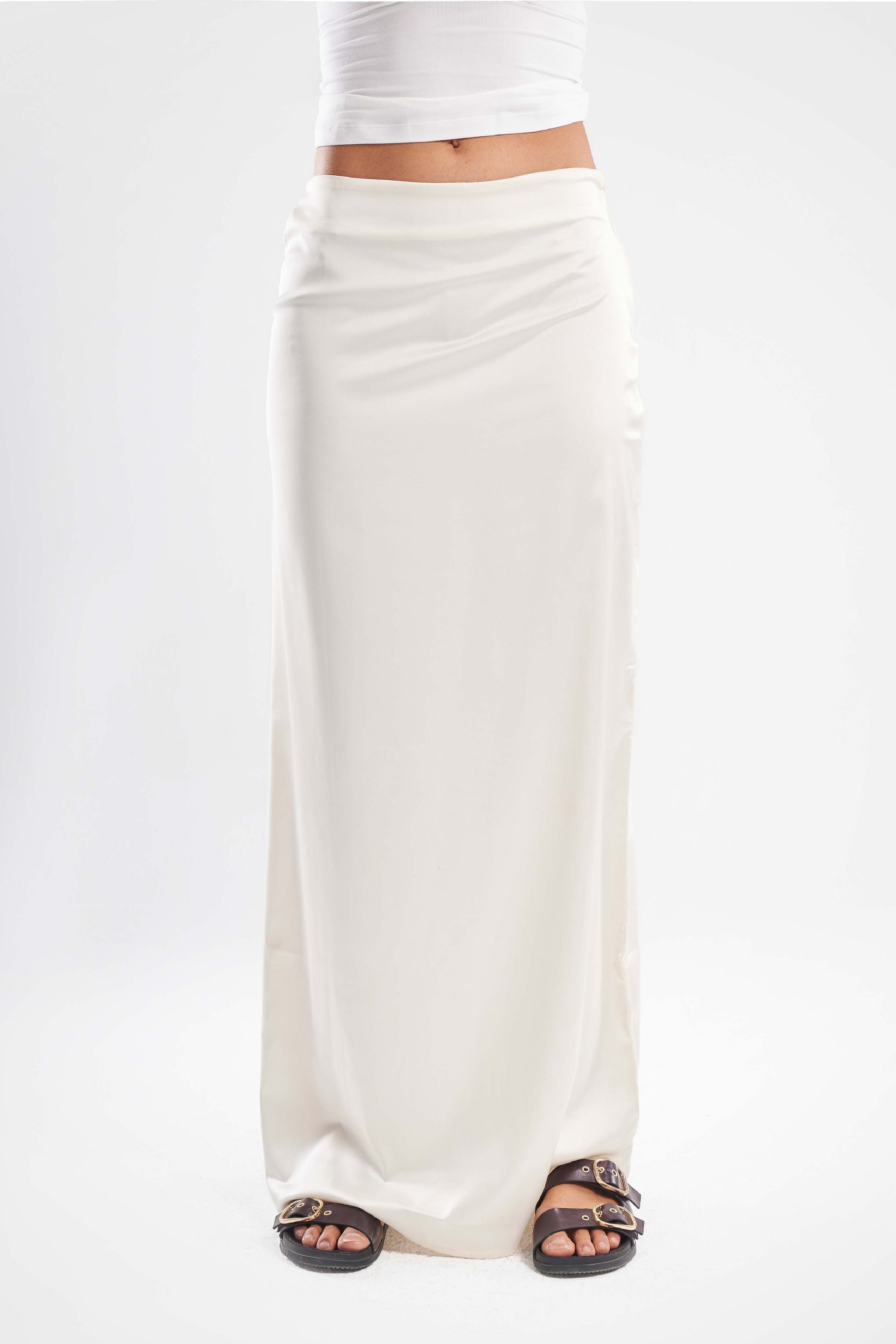 Satin Maxi Skirt