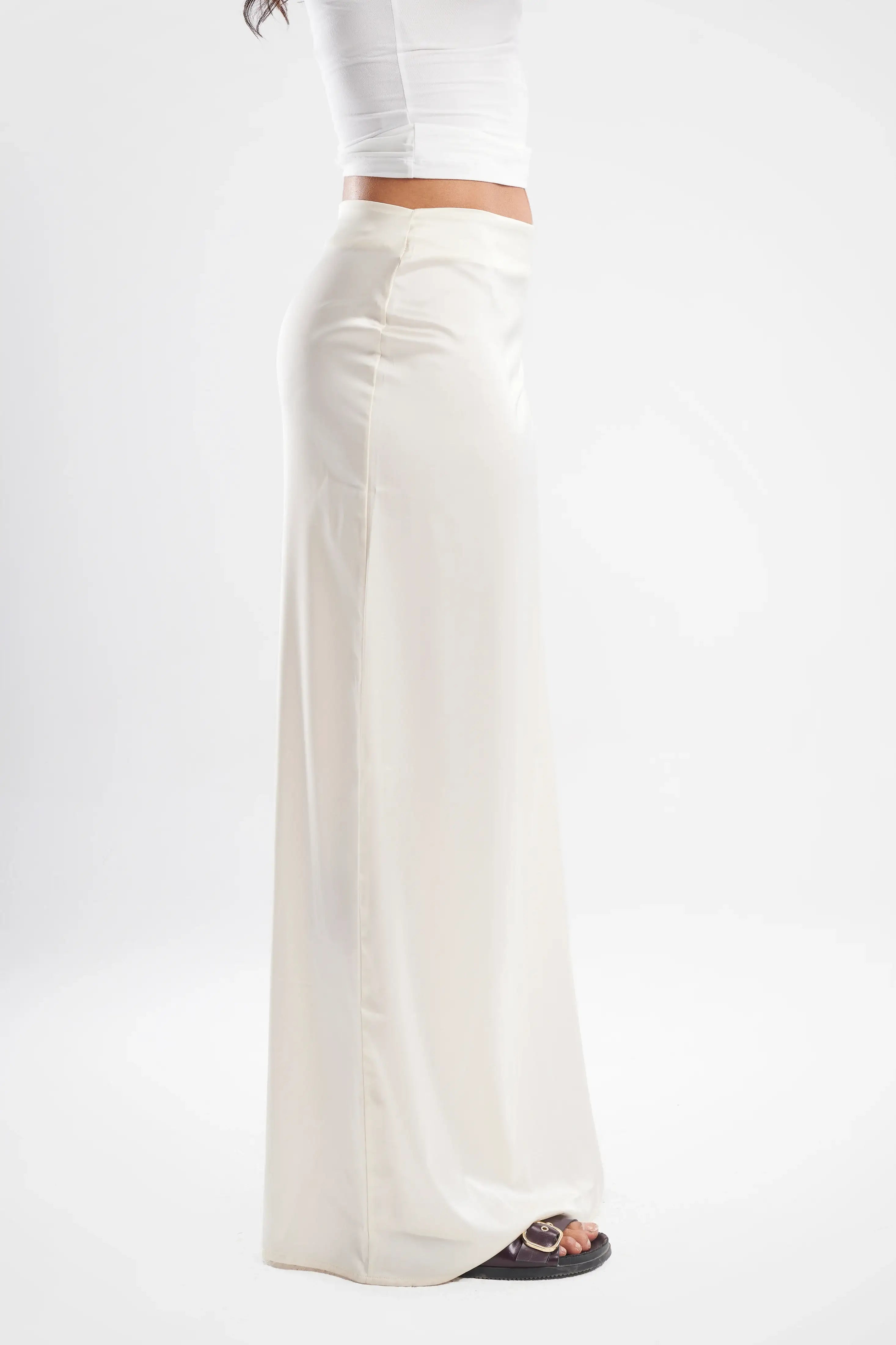 Satin Maxi Skirt - ShopLDJ.com