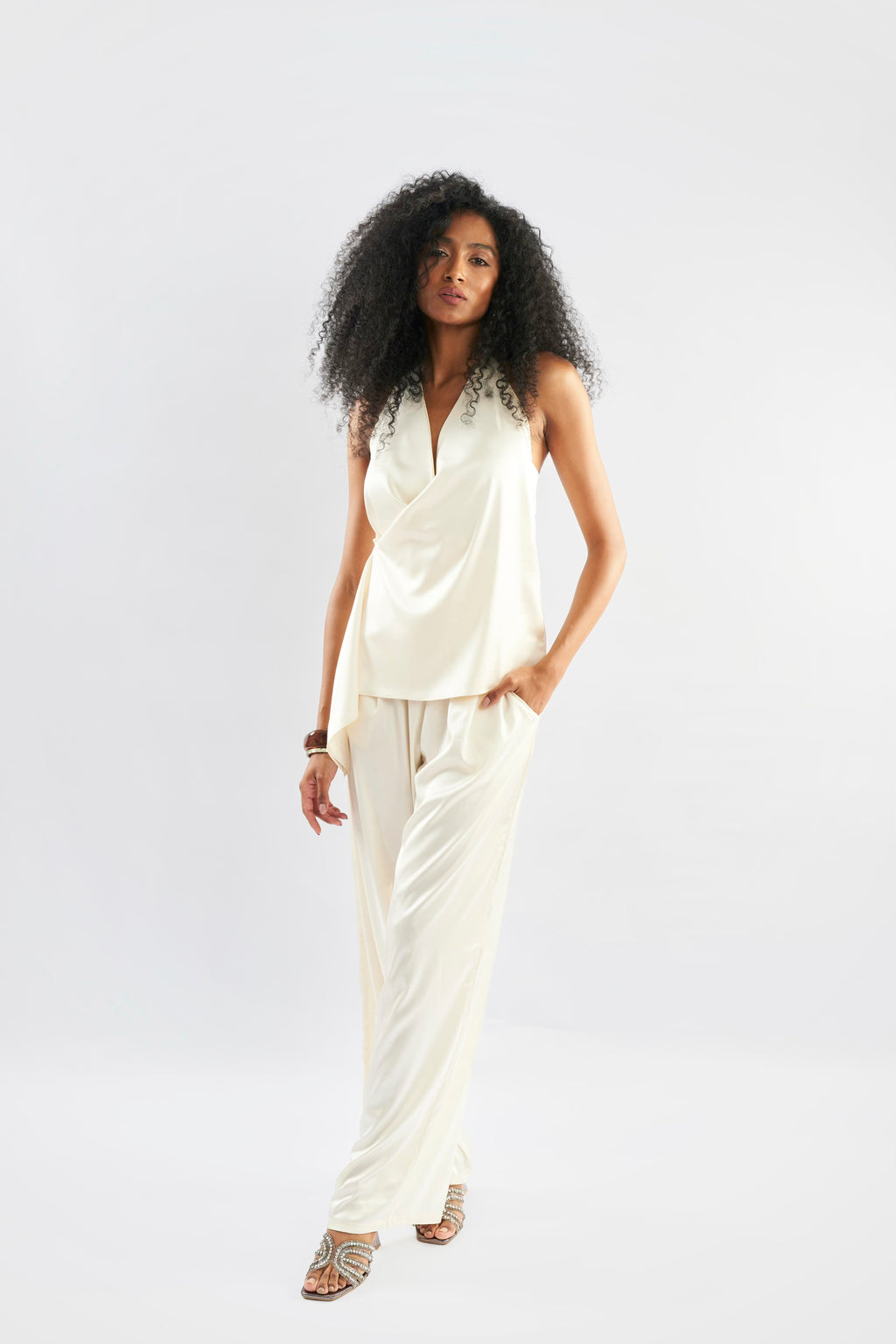 Satin Trousers - ShopLDJ.com