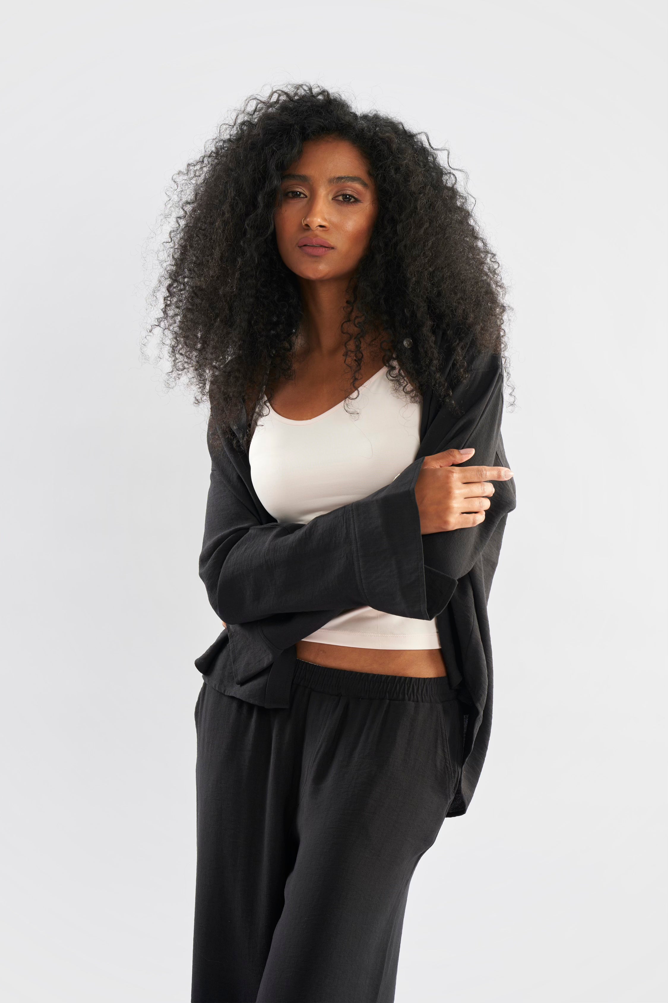 Linen Blend Shirt - ShopLDJ.com