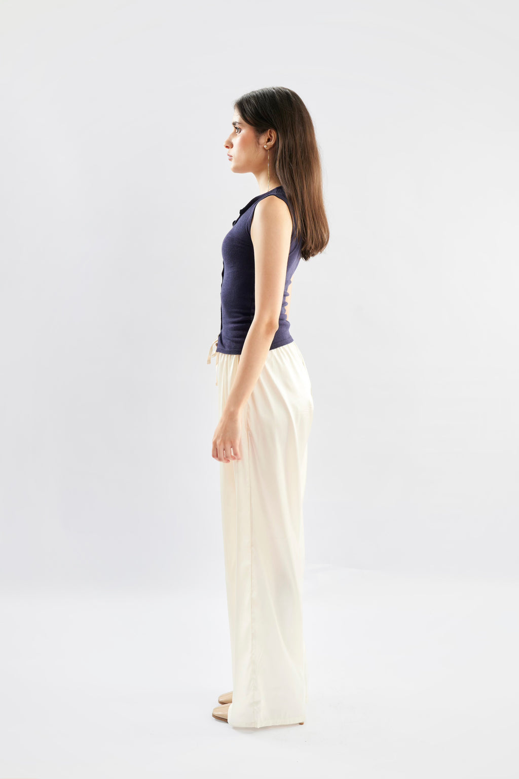 Knit Button Up Top