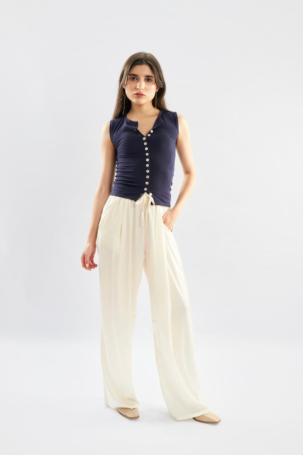 Satin Trousers