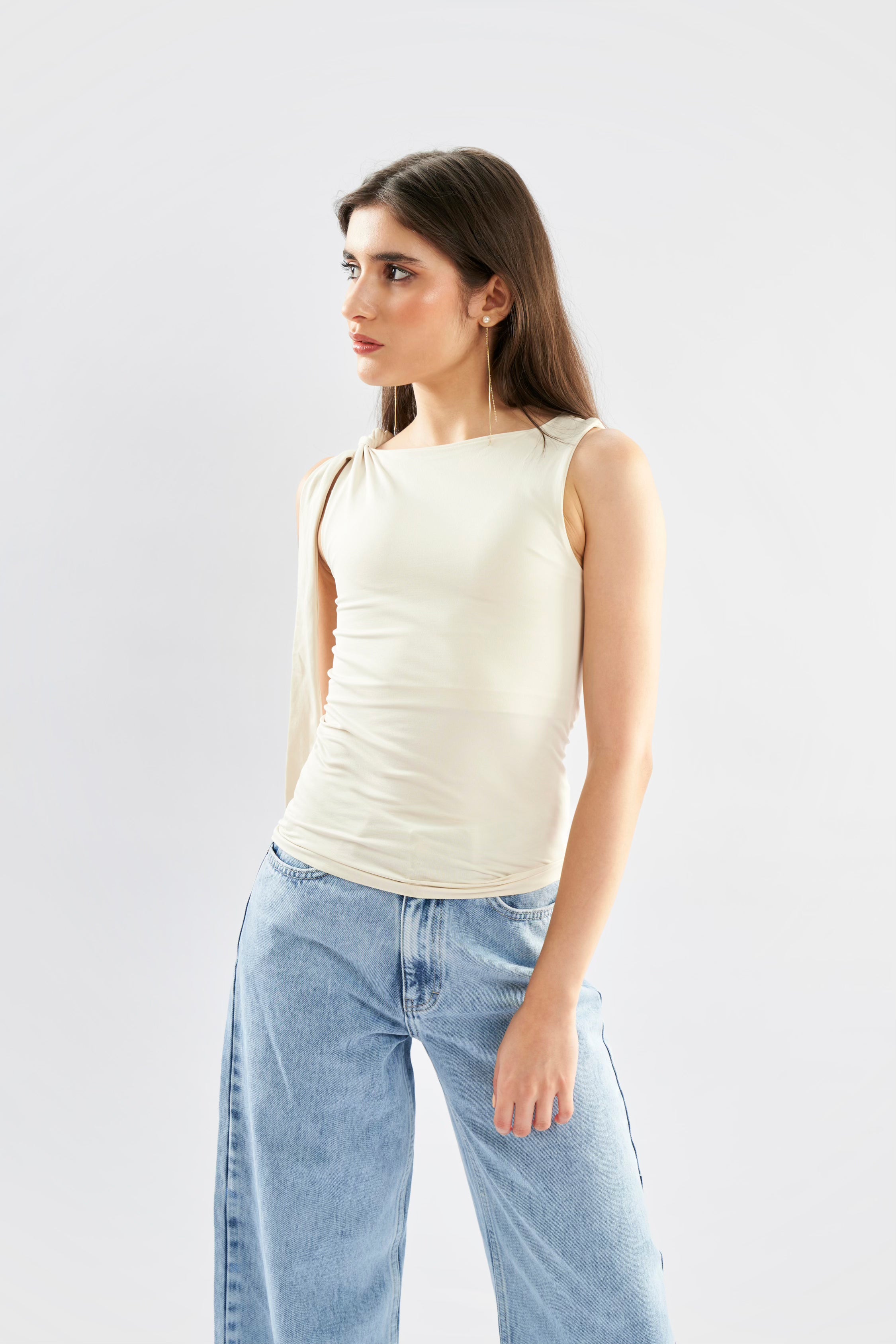 Shoulder Knot Top - ShopLDJ.com