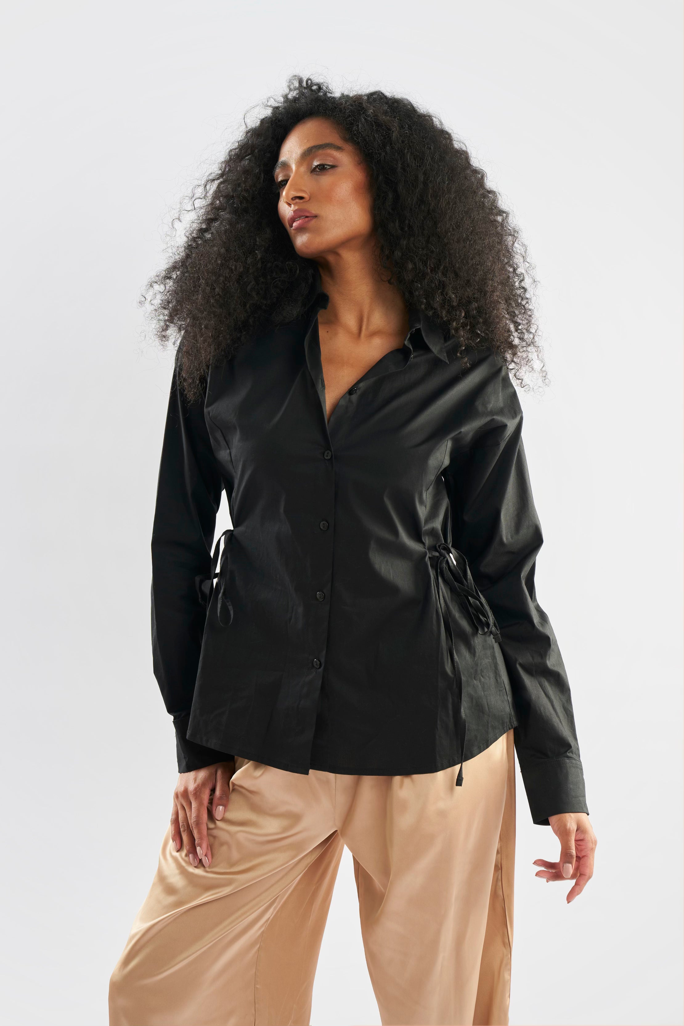 Side Tie Shirt - ShopLDJ.com