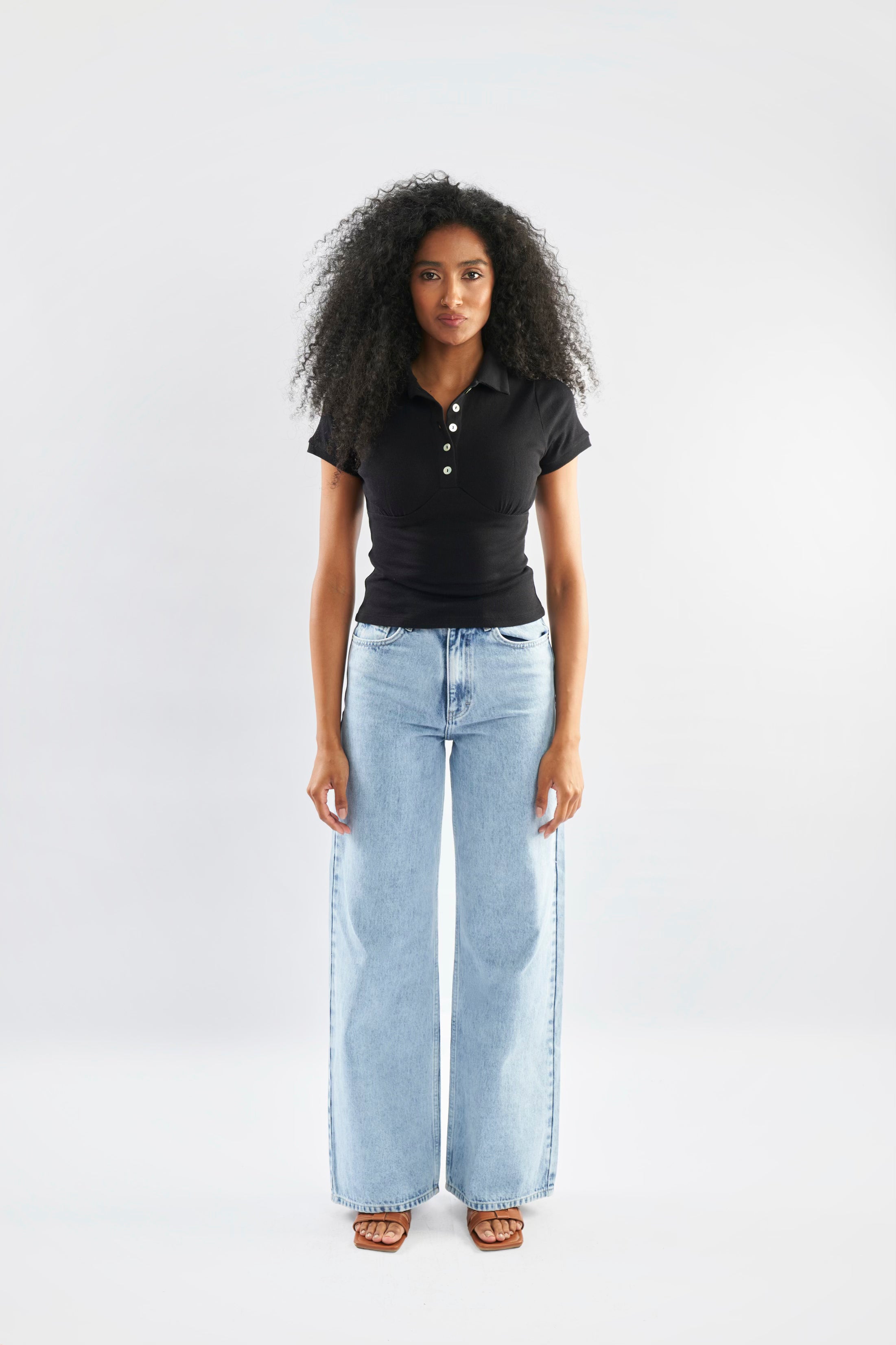 Short Sleeve Polo Top - ShopLDJ.com