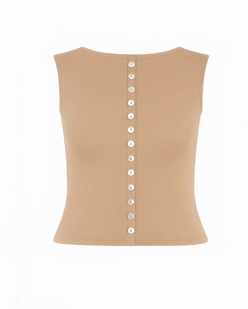 Knit Button Up Top - ShopLDJ.com