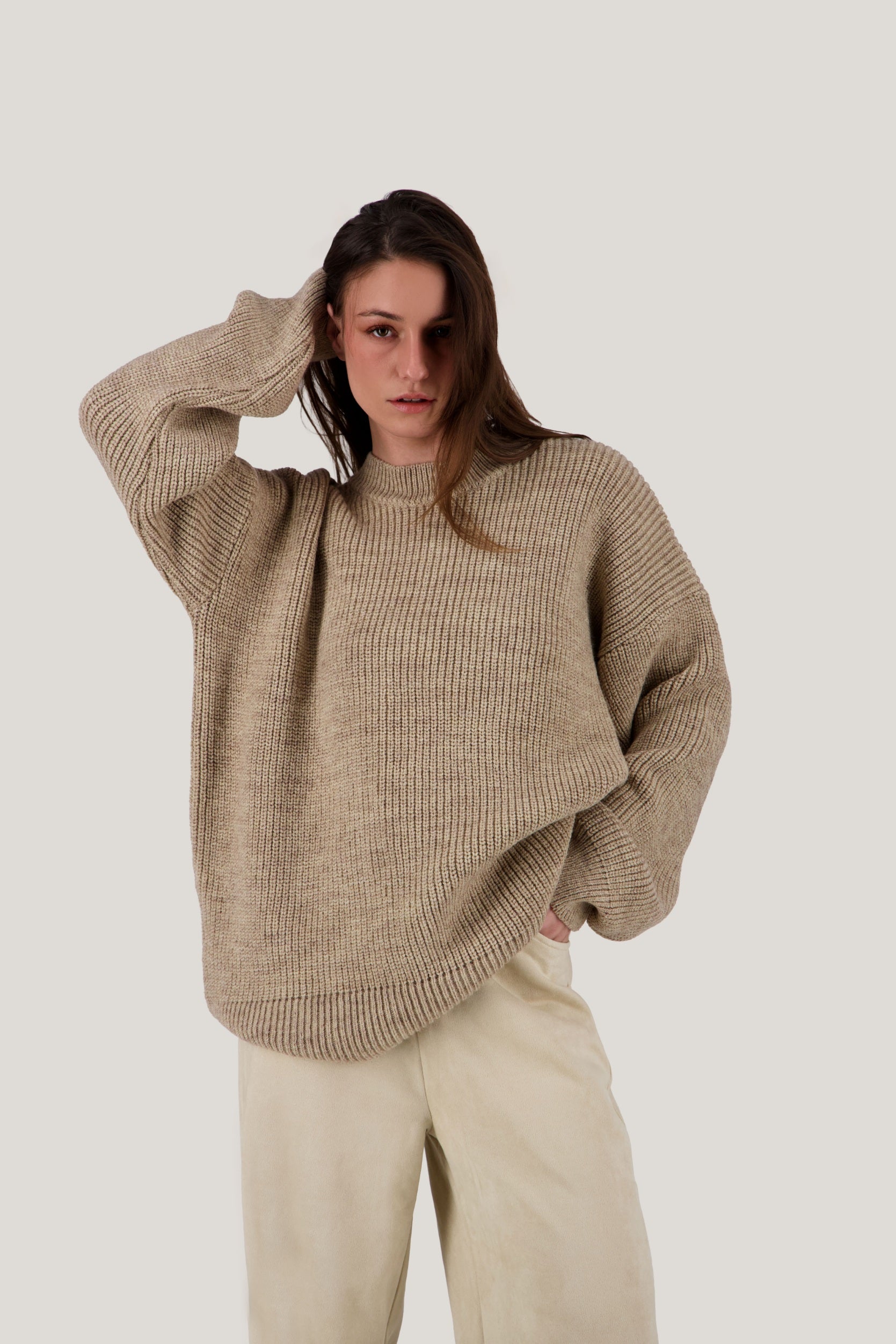 Mock-Neck Pullover