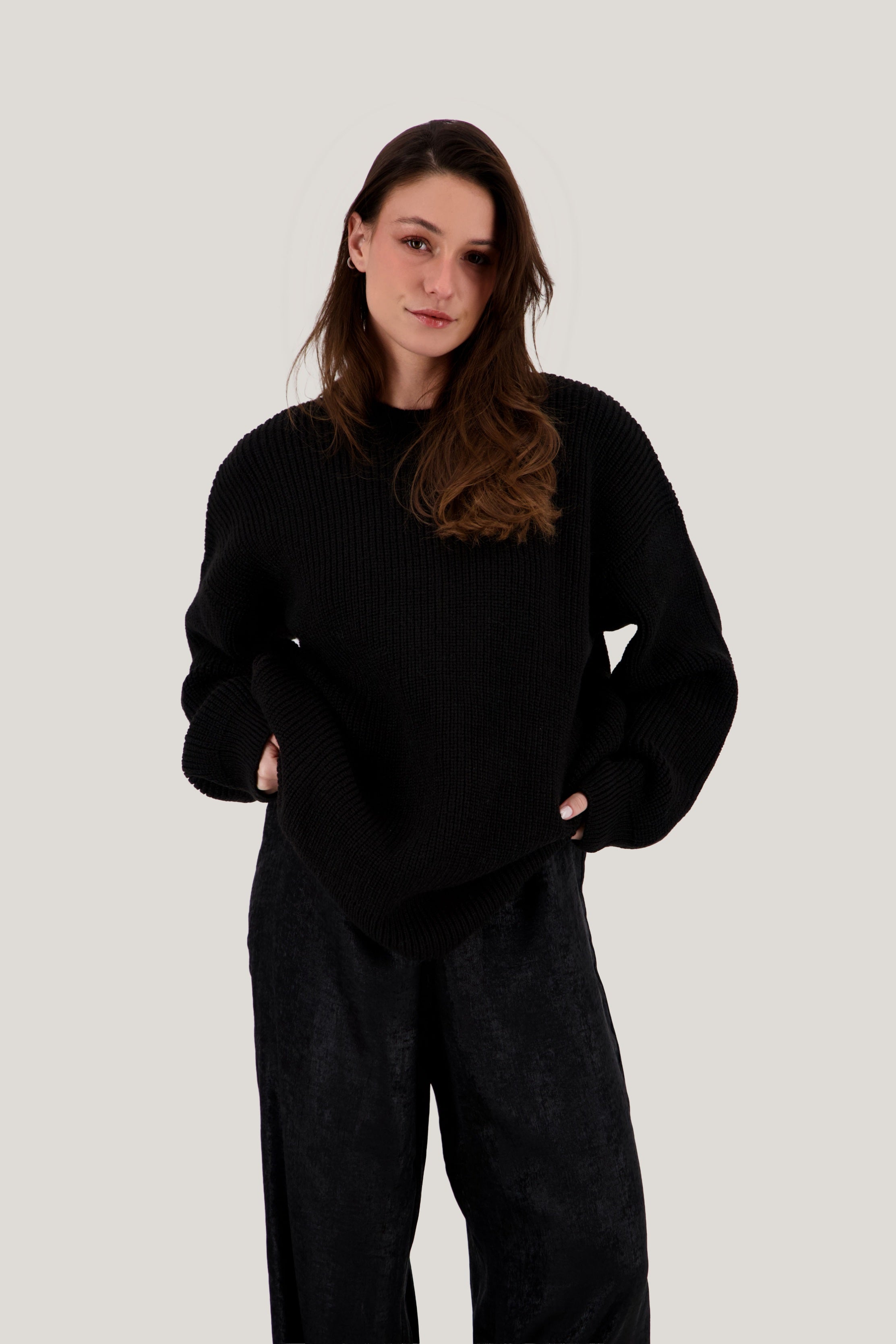 Mock-Neck Pullover