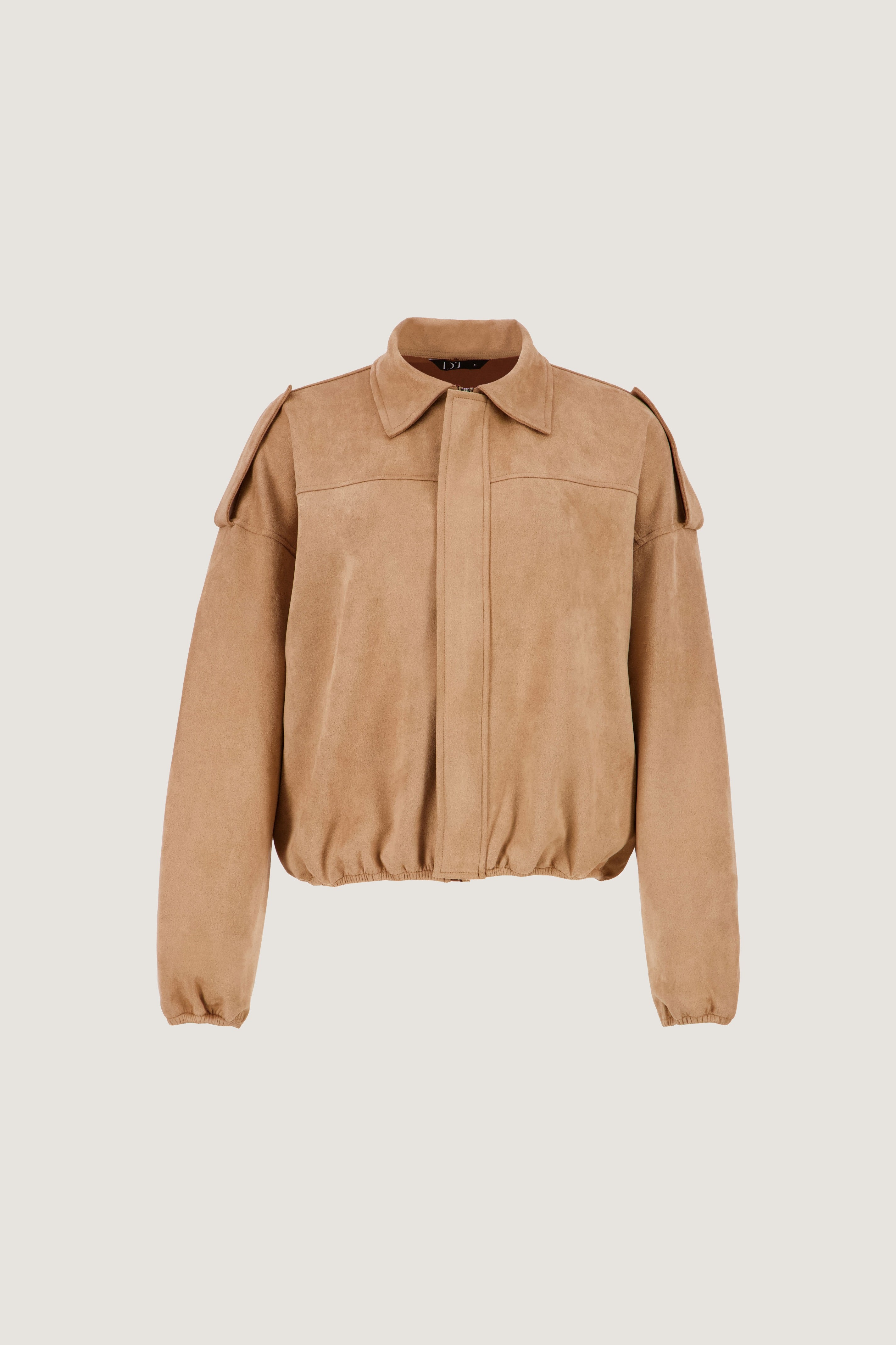 Suede Bomber Jacket