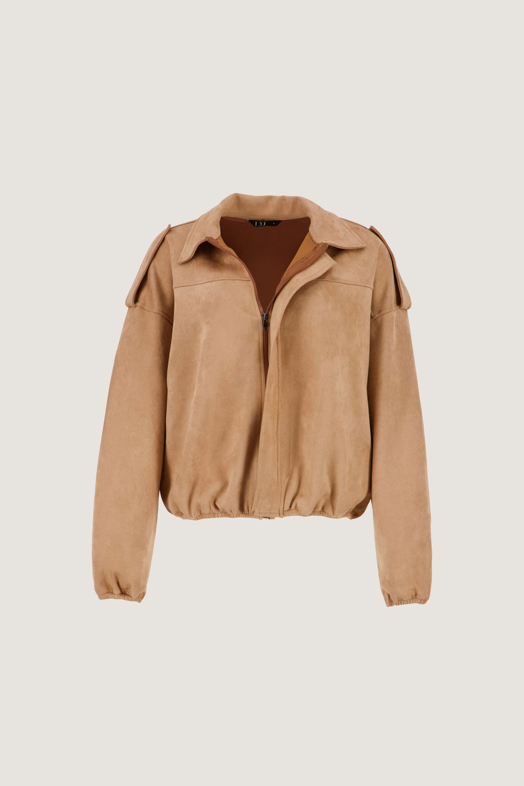 Suede Bomber Jacket