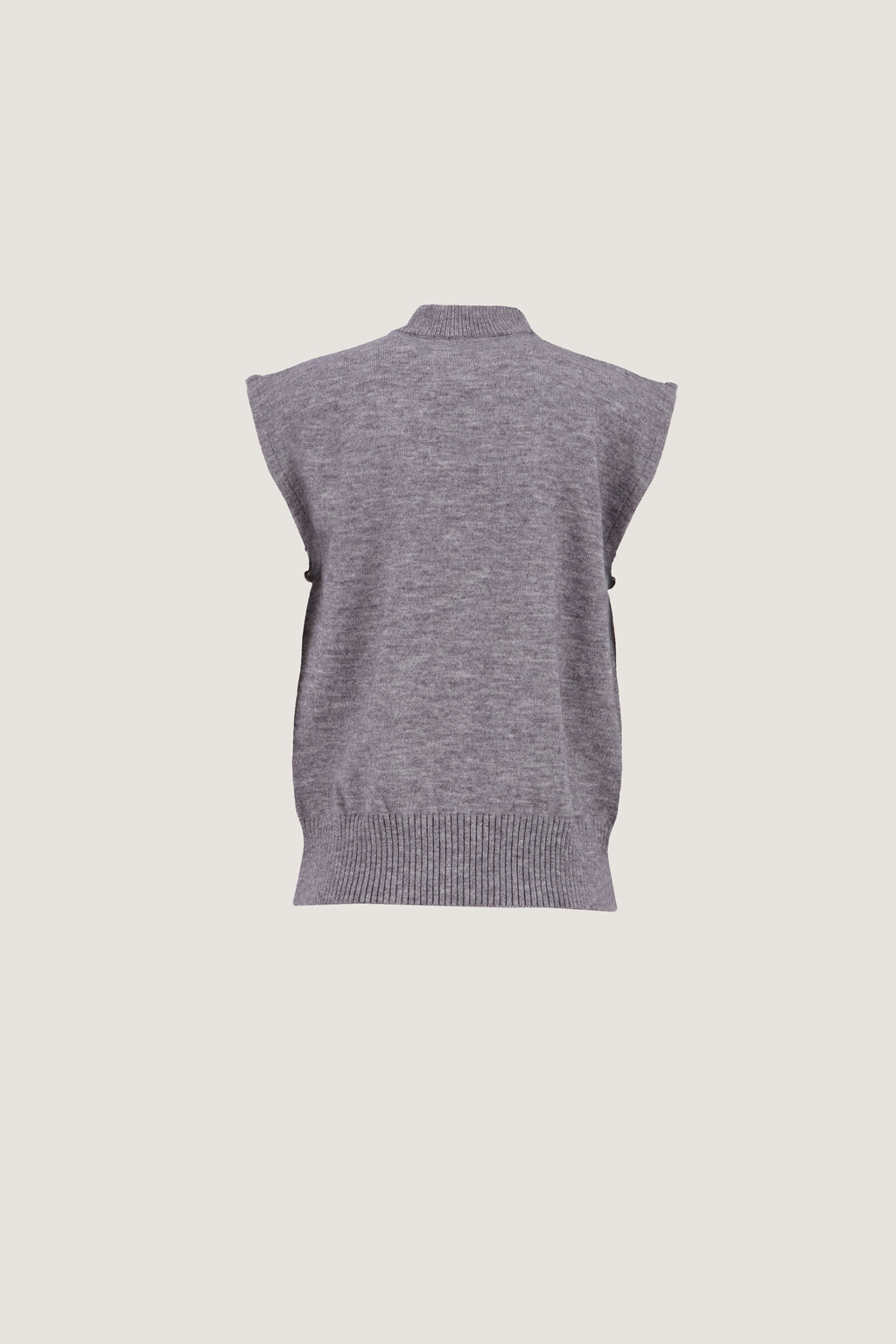 Mock-Neck Vest