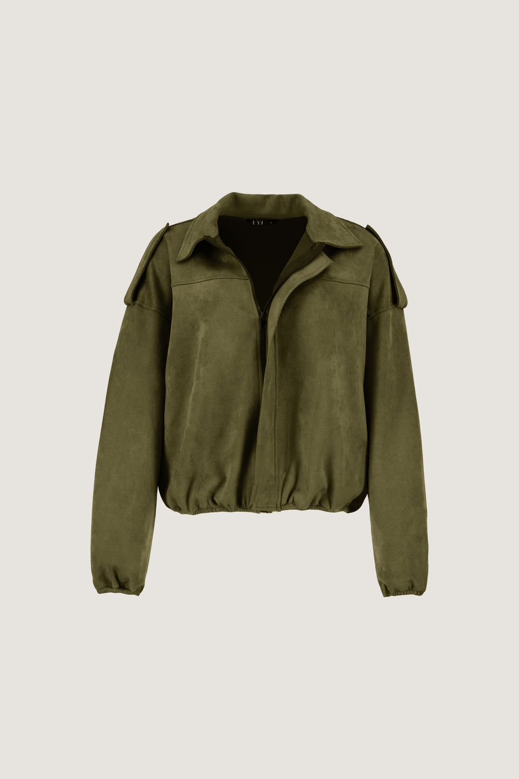 Suede Bomber Jacket