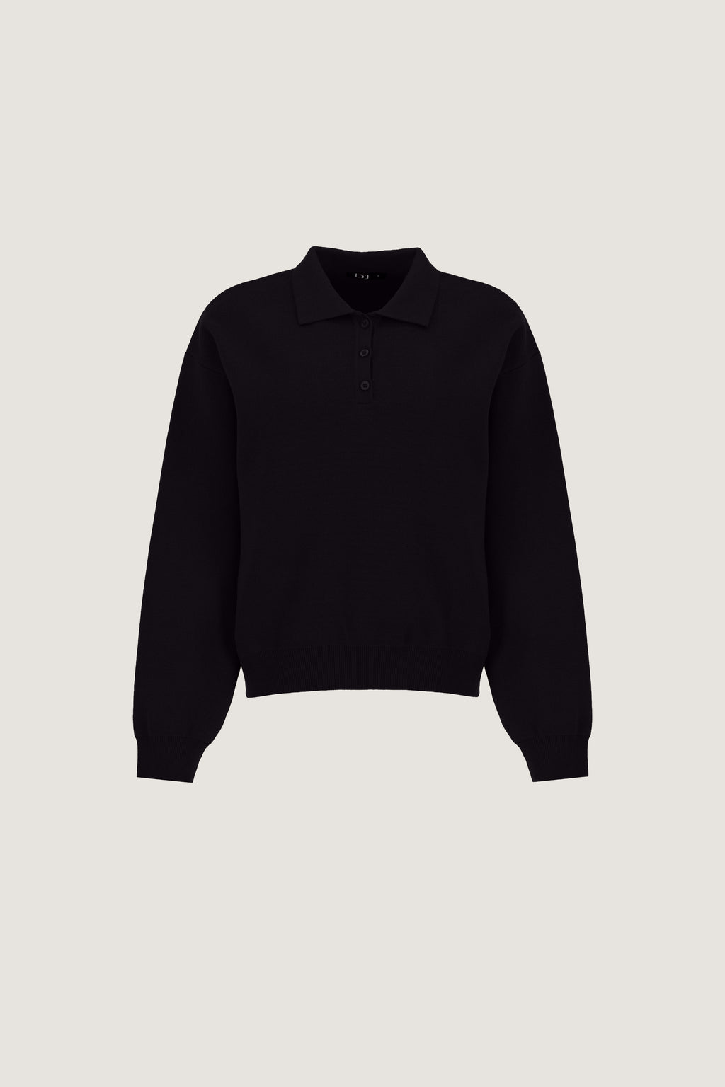 Knit Polo Pullover