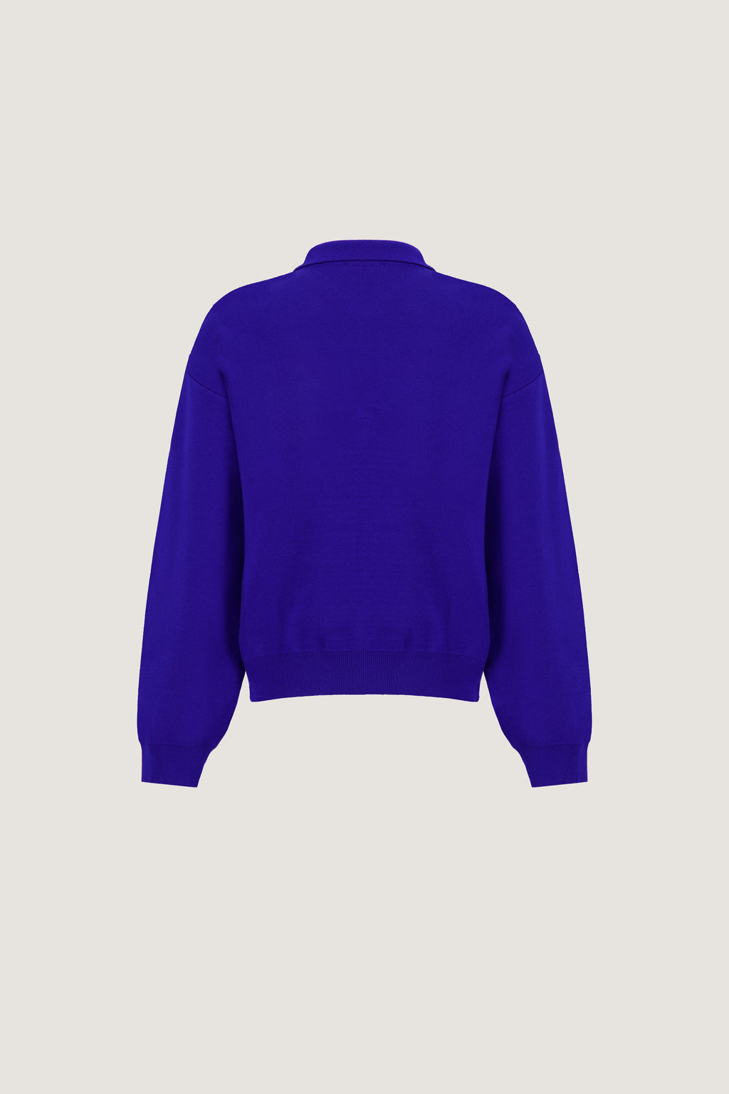 Knit Polo Pullover