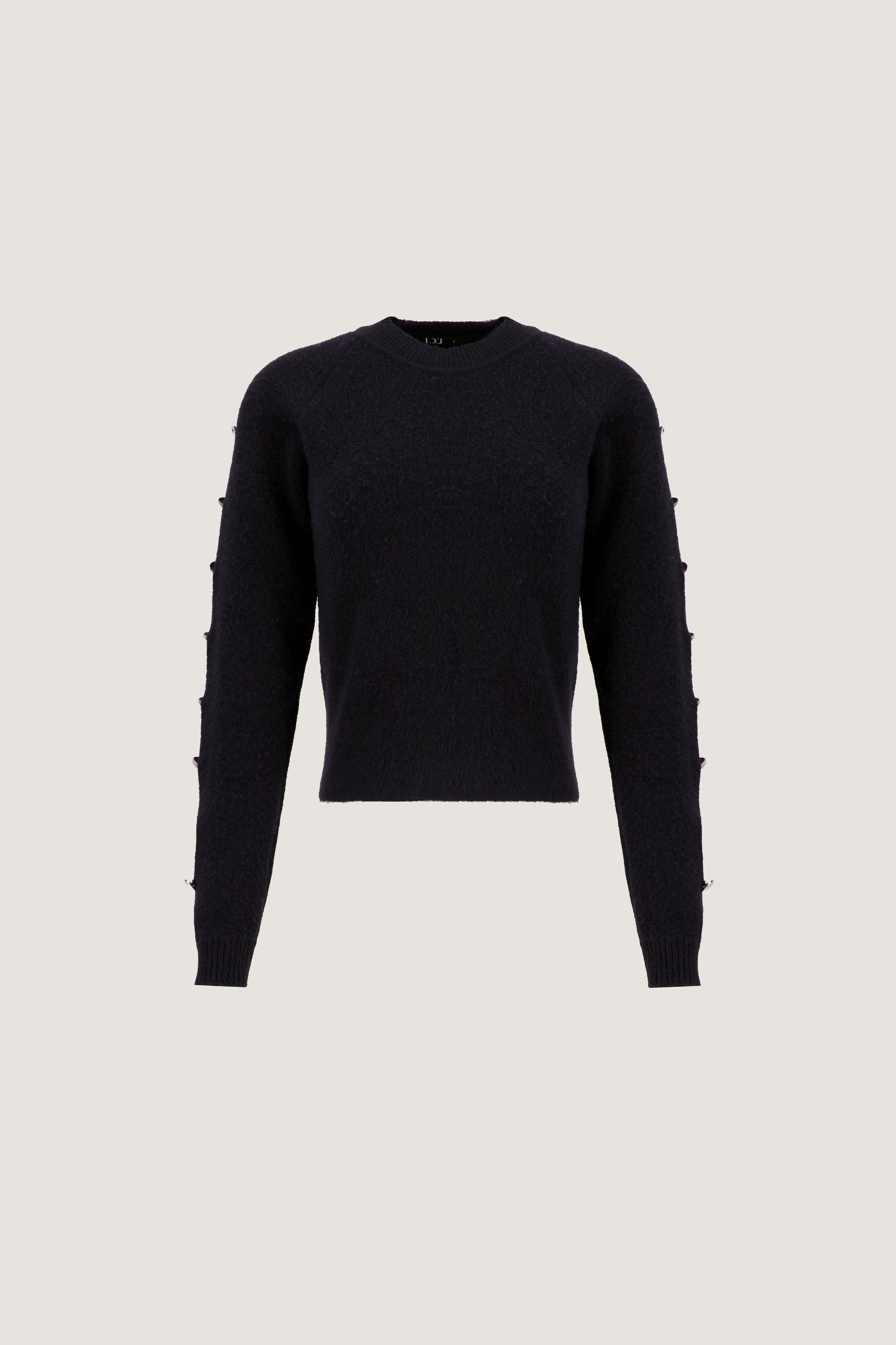 Cut-Out Sleeve Pullover