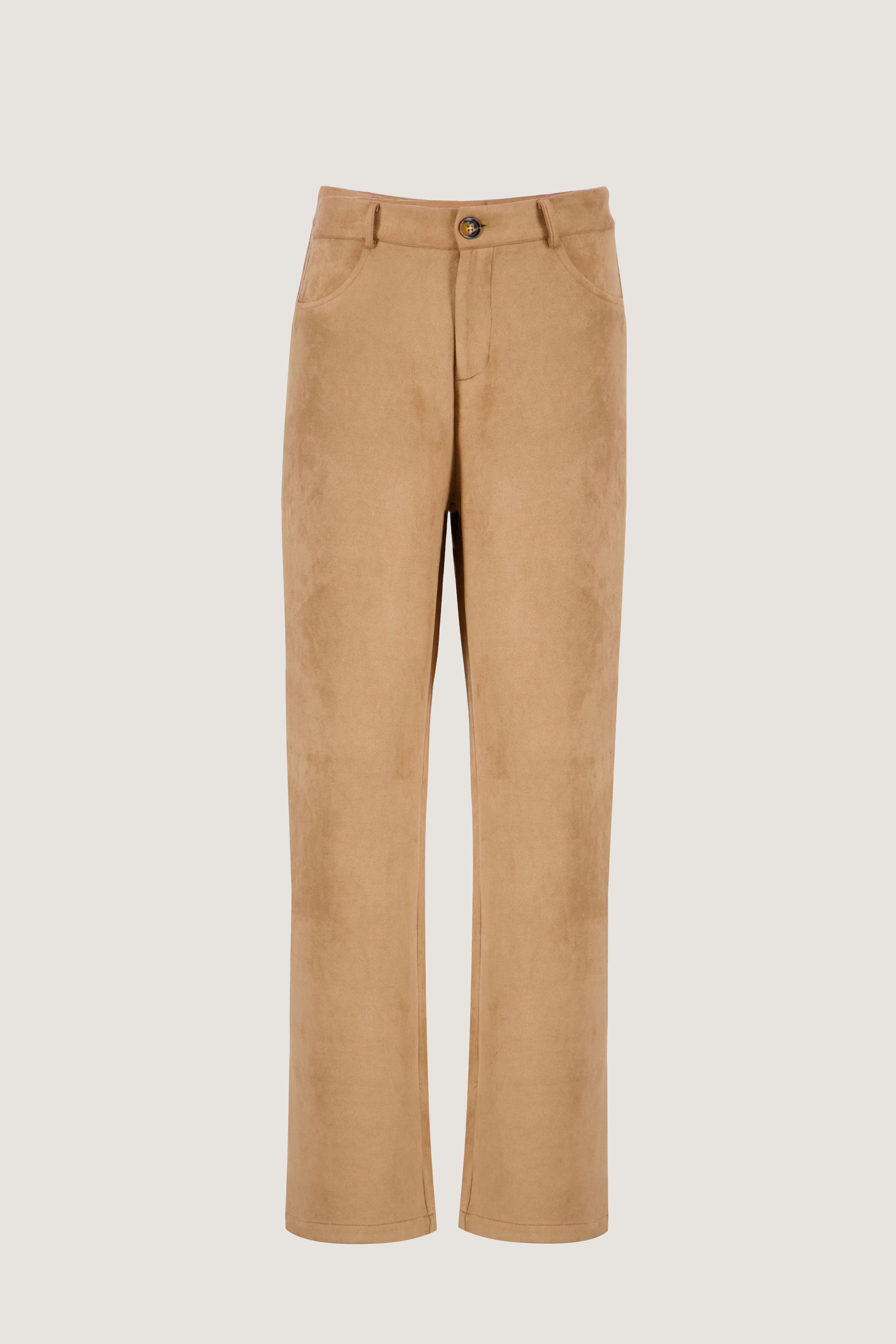 Suede  Pants