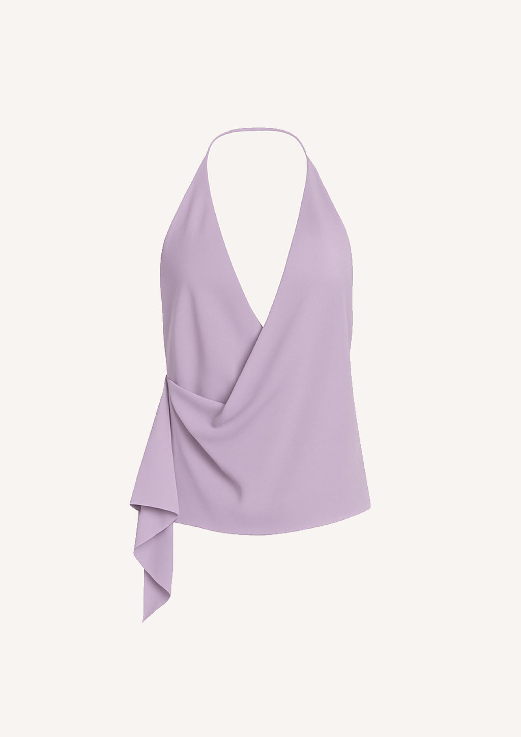Satin Crossover Top
