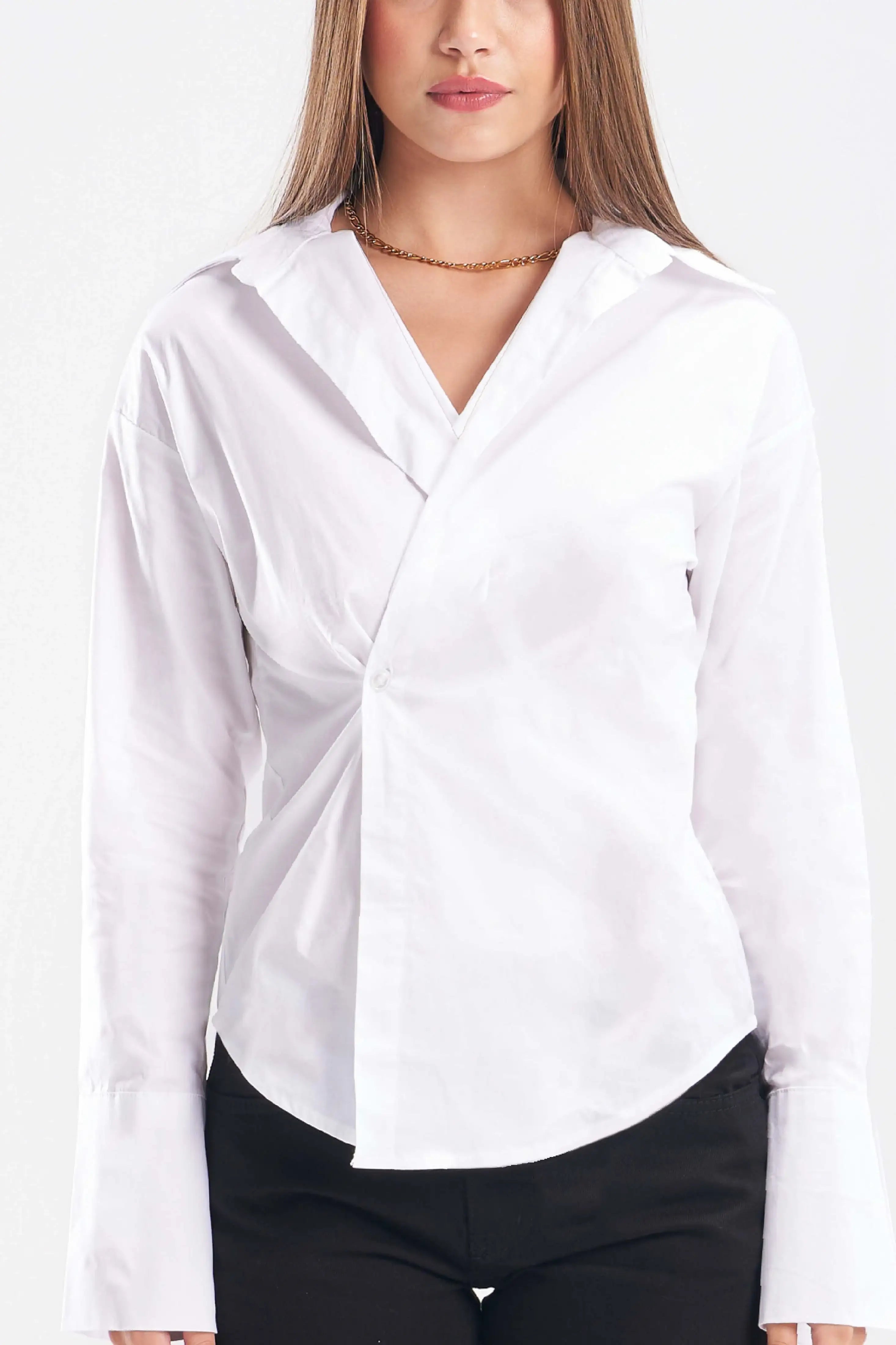 Asymmetrical Shirt - ShopLDJ.com